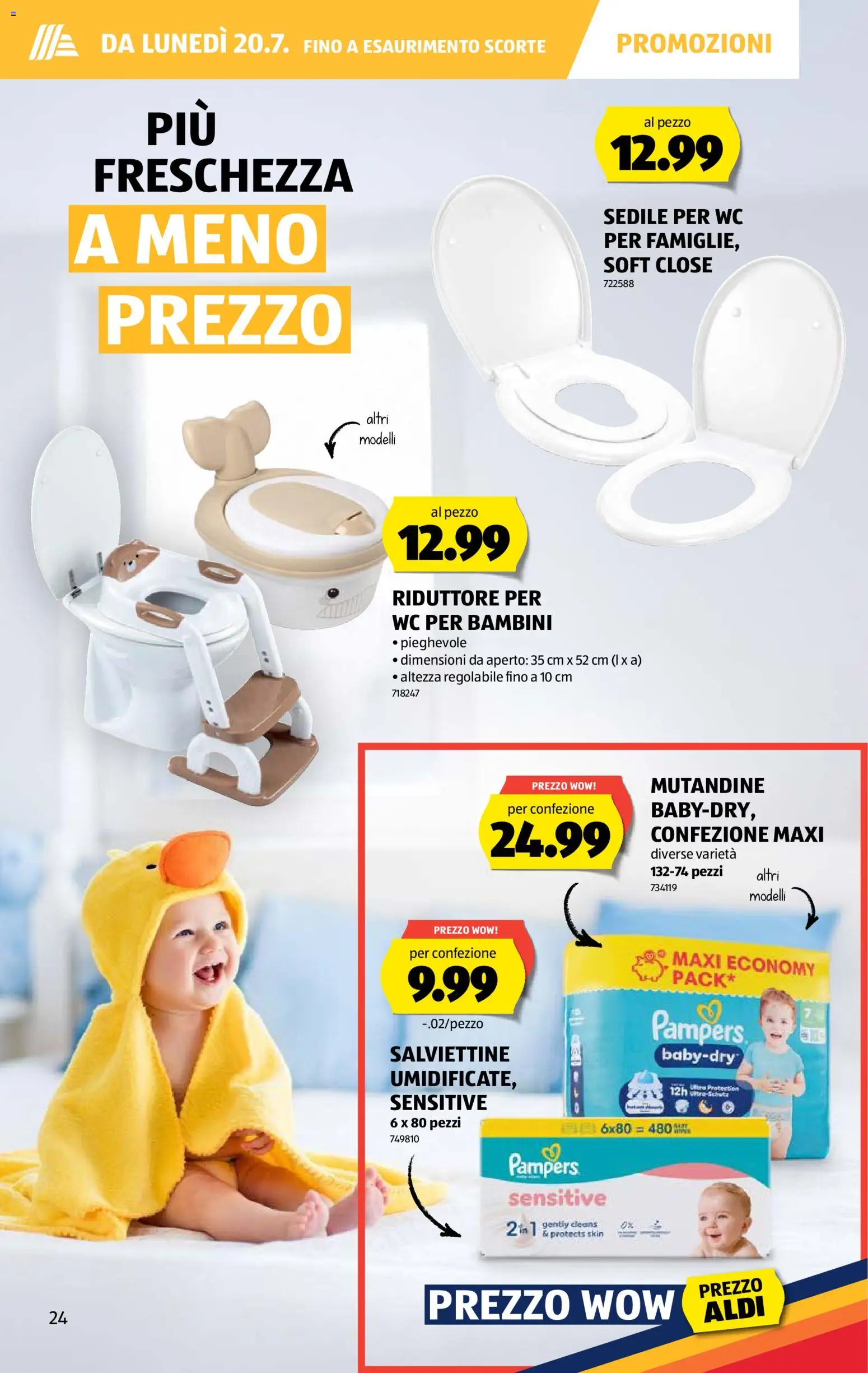 Aldi aktionen IT – gültig ab 16.07.2026 | Seite: 24 | Produkte: Pampers