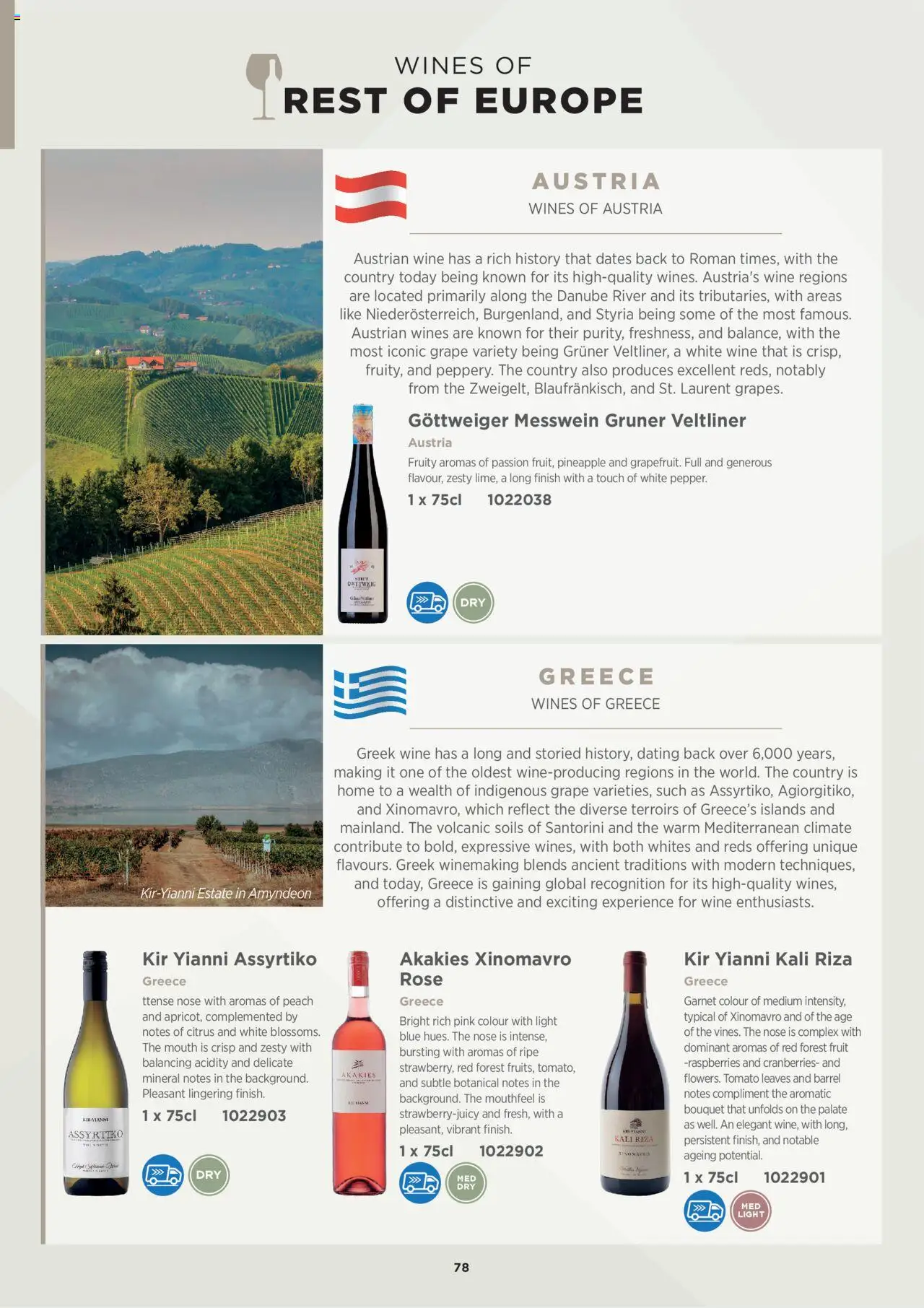 {H1} | Page: 78 | Products: Fruit, Grape, White wine, Tomato
