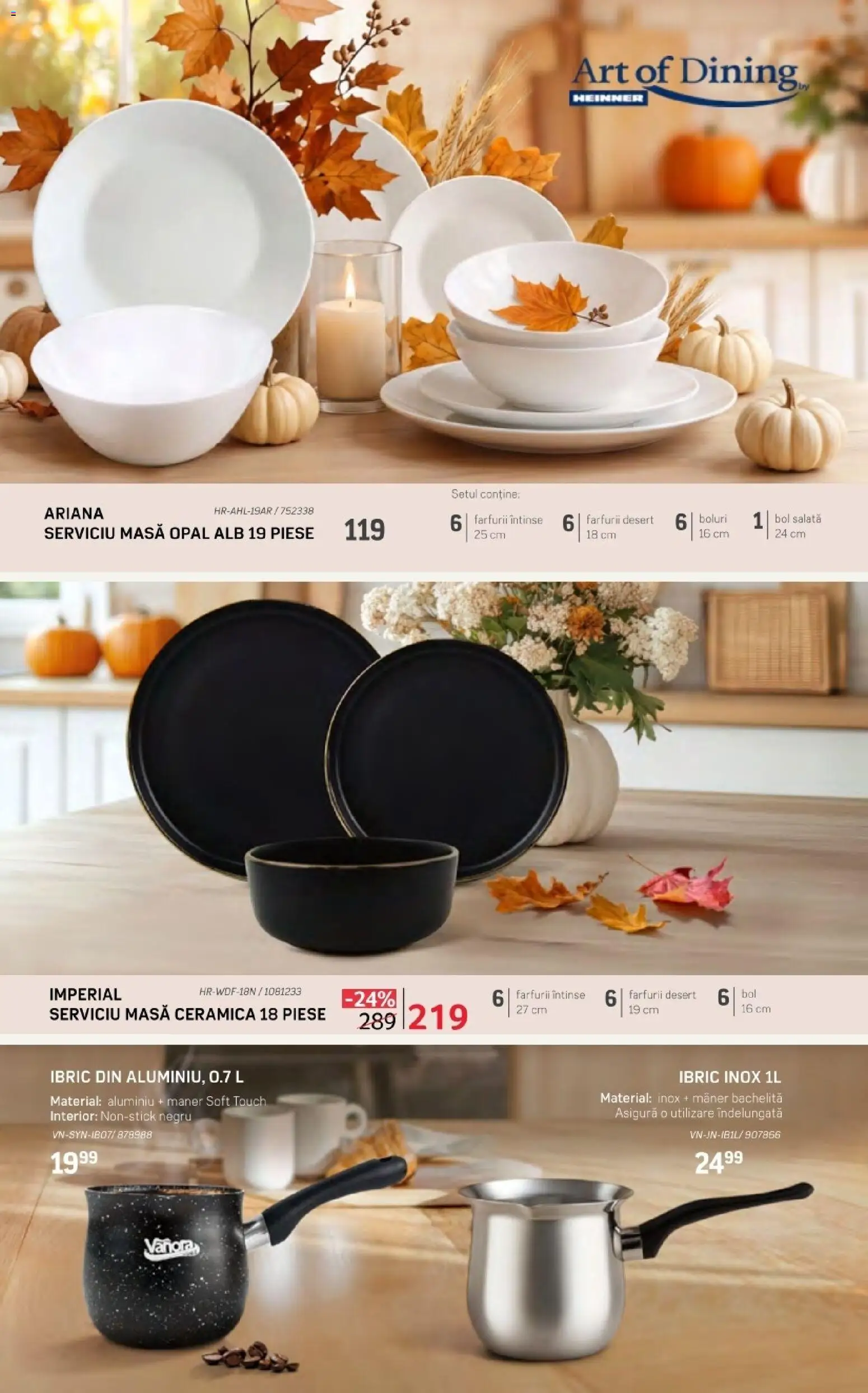 Noul catalog Selgros – valabil de la 16.10.2026 | Pagină: 8 | Produse: Soft touch, Mâner, Masă, Desert