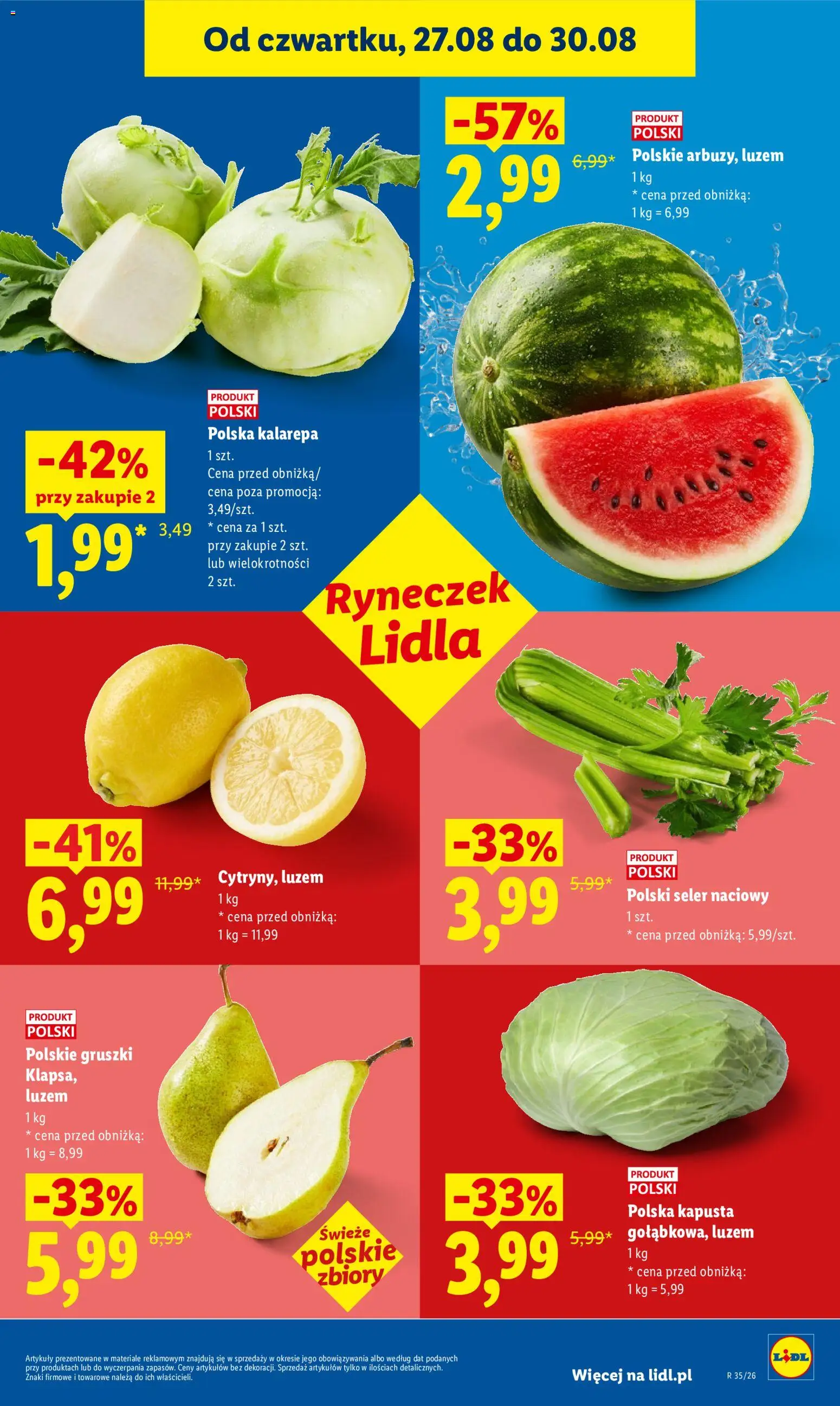 Lidl Polsko leták od 27.08.2026 | Strana: 39 | Produkty: Kapusta