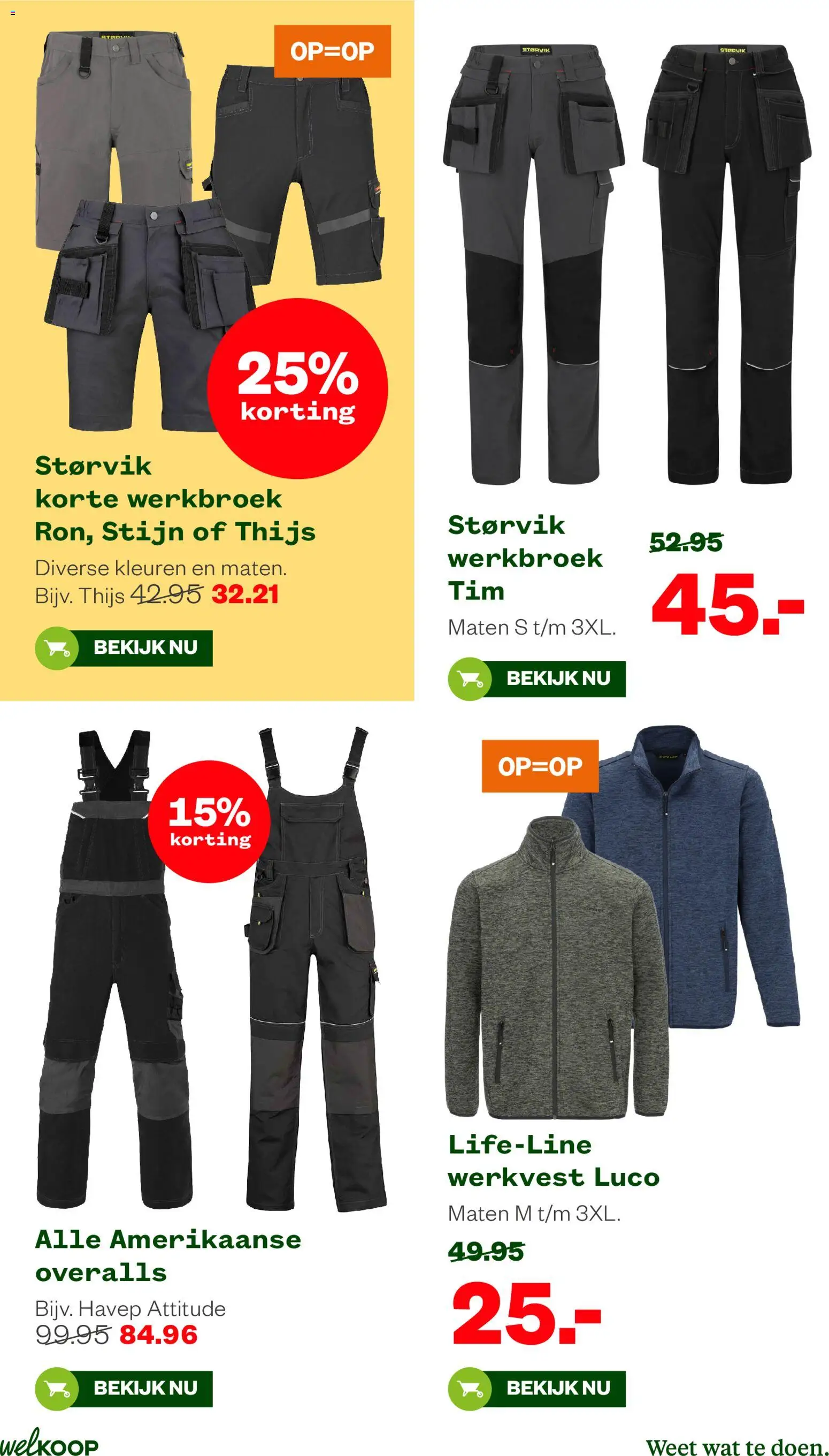 {H1} | Pagina: 15 | Producten: Werkbroek