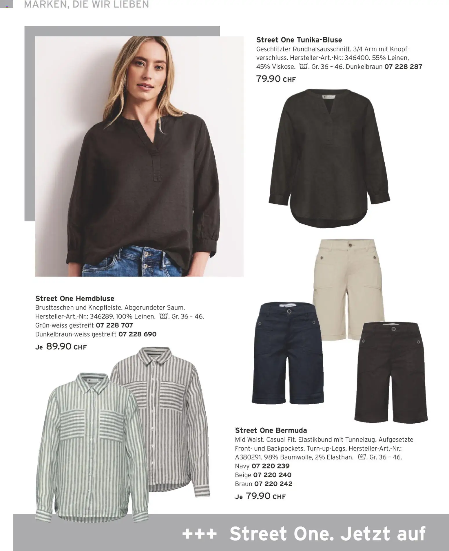 Tchibo aktionen – gültig ab 01.07.2026 | Seite: 70 | Produkte: Bermuda, Hemdbluse