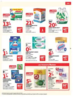 Auchan - Prévisualisation de Auchan catalogue valide à partir de 29/09/2026 | Page: 41 | Produits: Parfum, Poudre, Détergent, Lessive