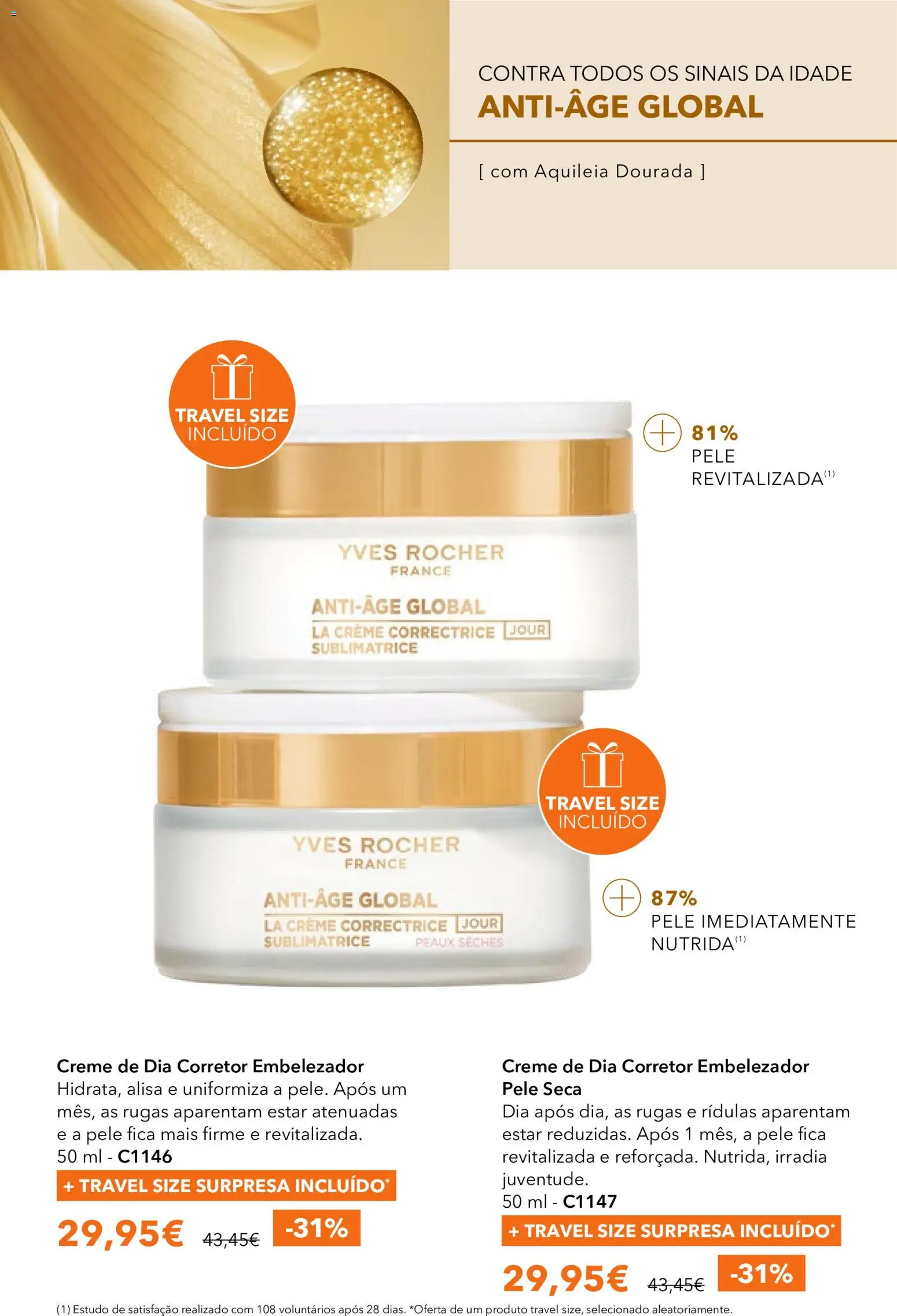 Yves Rocher catálogo 8 │ válido de 03.06.2026 | Página: 14 | Produtos: Dourada, Corretor, Creme