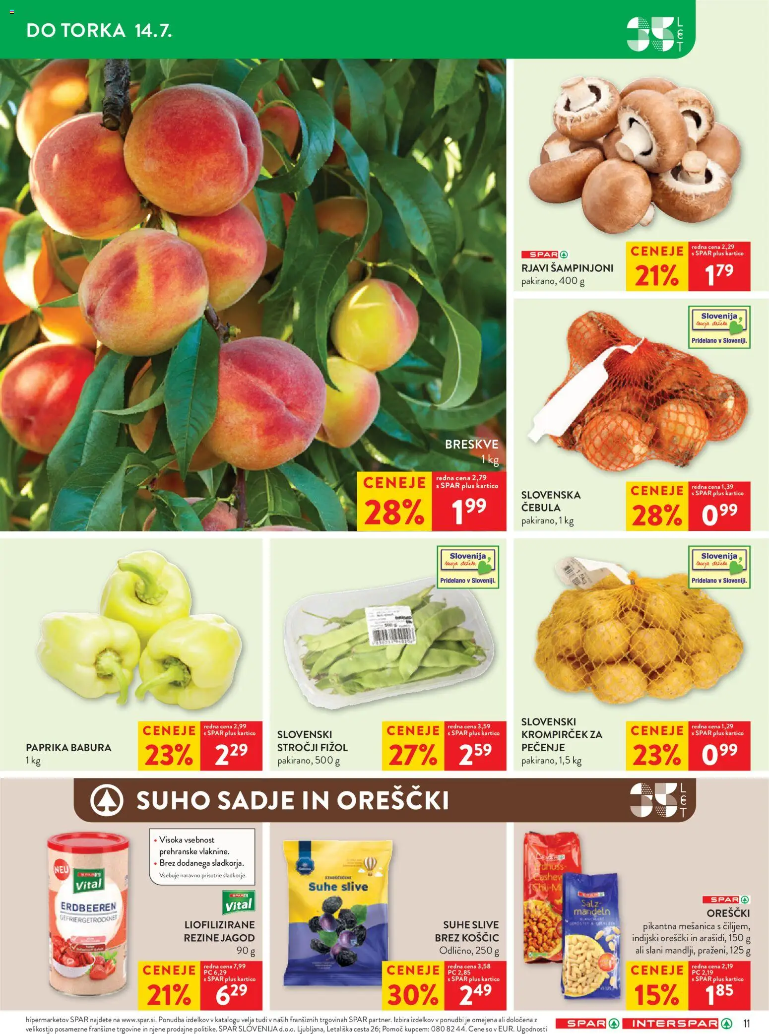 Novi Spar katalog ponudbe – veljaven od 08.07.2026 | Stran: 13