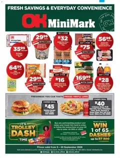 OK Foods specials catalogue – valid from 09/09/2026