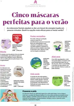 Pré-visualização Auchan - Solares  Especial Cabelo válido de 02/08/2026 | Página: 12 | Produtos: Máscara facial, Aloe Vera, Vitamina c, Chá
