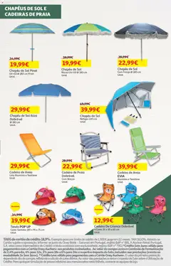 Pré-visualização Auchan Vida no Exterior + Dia da Criança válido de 22.05.2026 | Página: 5 | Produtos: Cadeiras, Tenda, Cadeira de praia, Cadeira