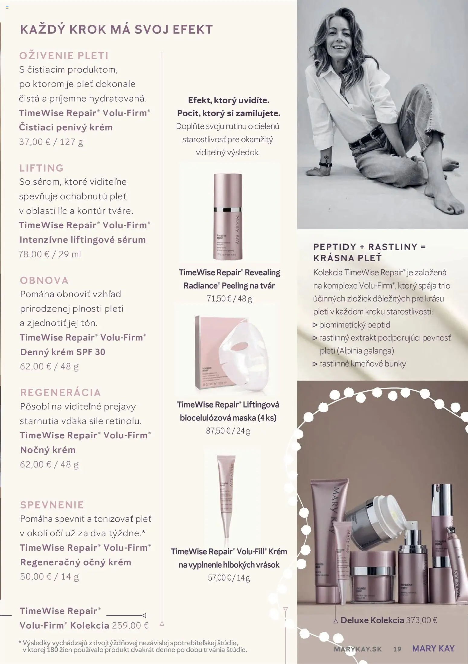Nové Mary Kay akcie – leták je platný od 30.09.2026 | Strana: 19 | Produkty: Maska, Peeling, Krém