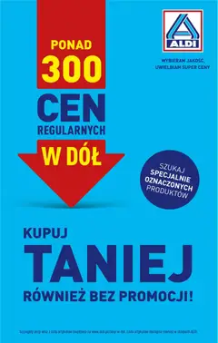 Pogląd oferty "Aldi gazetka - Ceny w dół" - ważna od 14.09.2026
