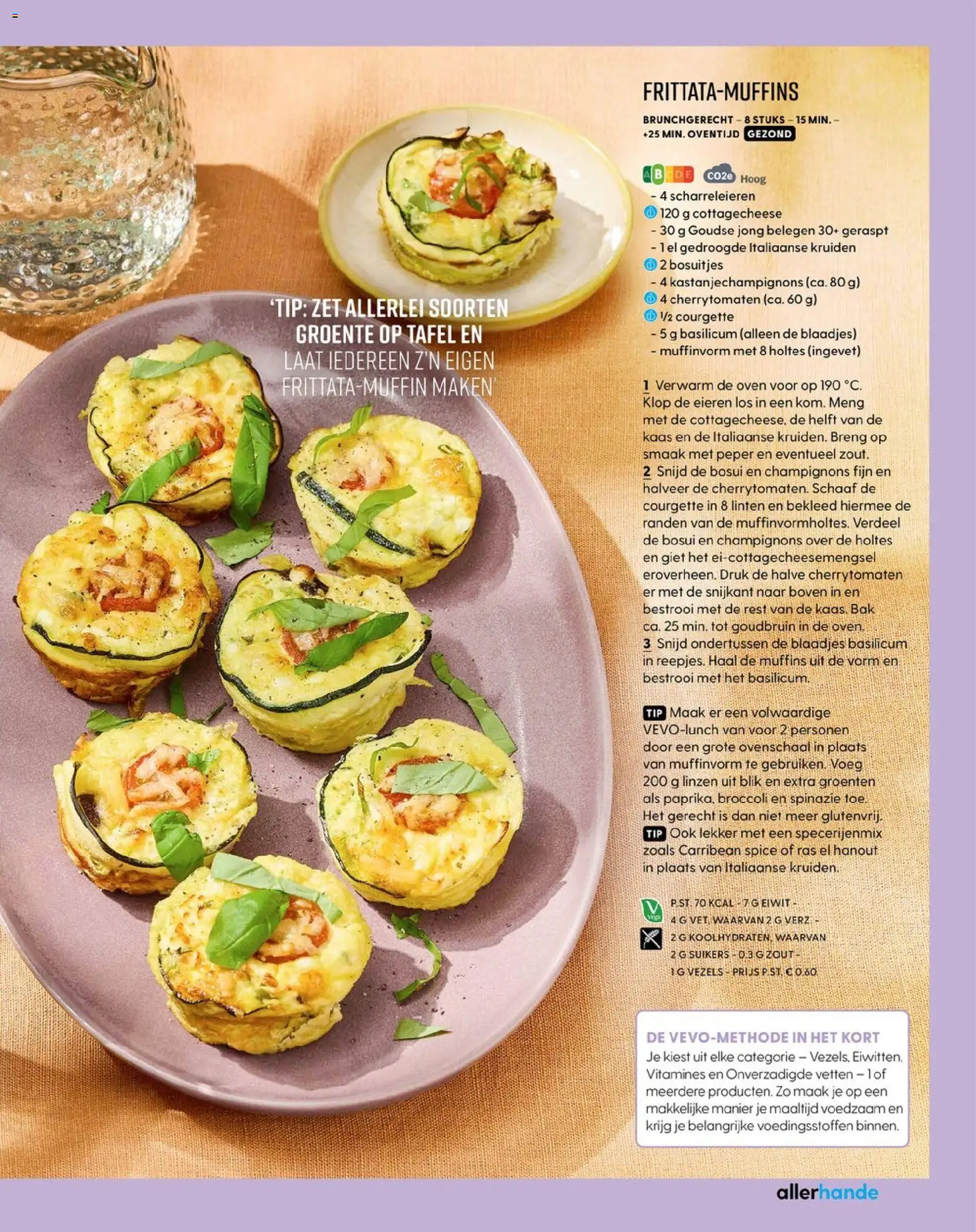 {H1} | Pagina: 103 | Producten: Spinazie, Kaas, Courgette, Broccoli
