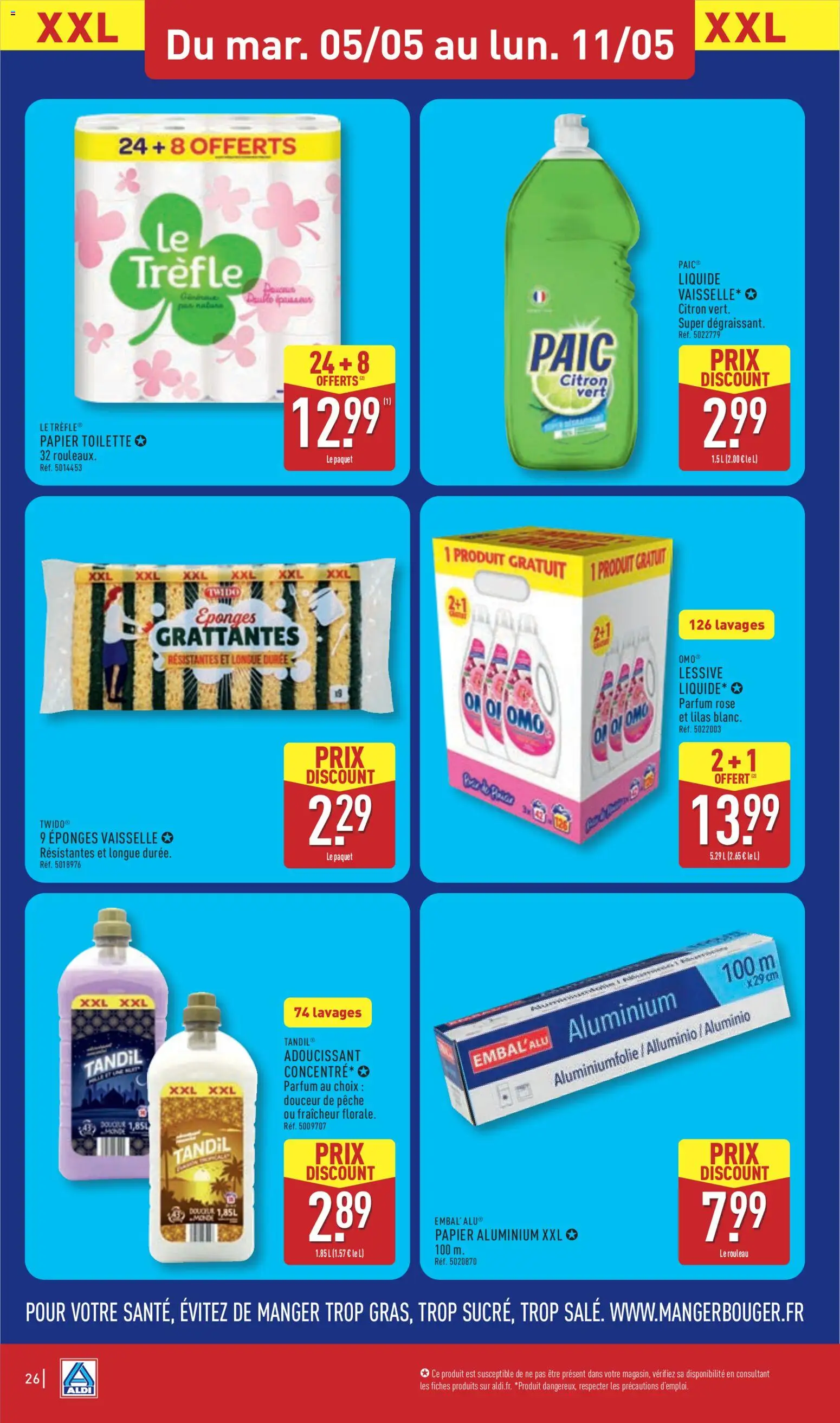 {H1} | Page: 30 | Produits: Citron, Pêche, Papier toilette, Rouleau