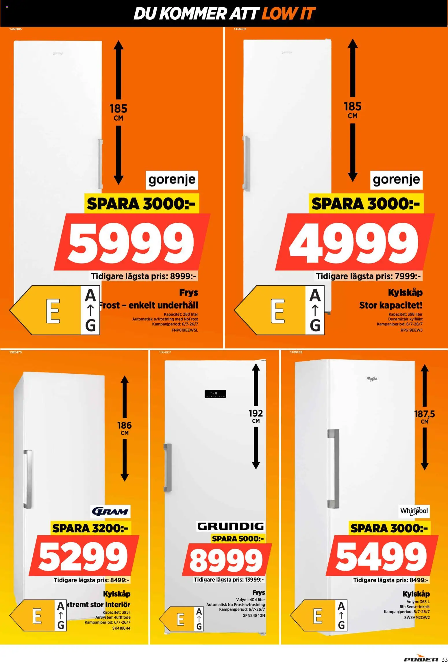Power reklamblad aktuell från 06/07/2026 | Sida: 33