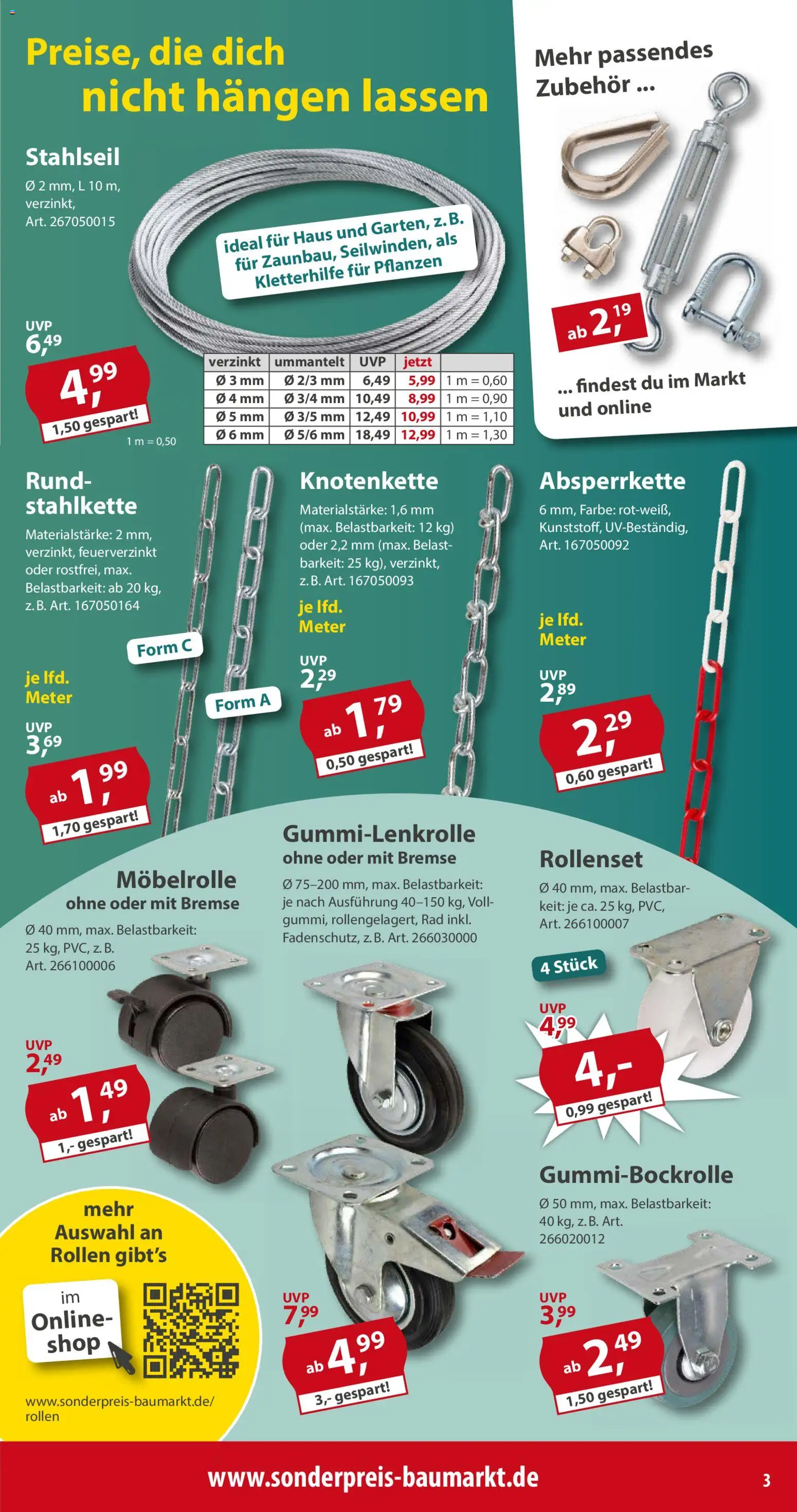 Sonderpreis Baumarkt Prospekt – gültig ab 26.09.2026 | Seite: 3