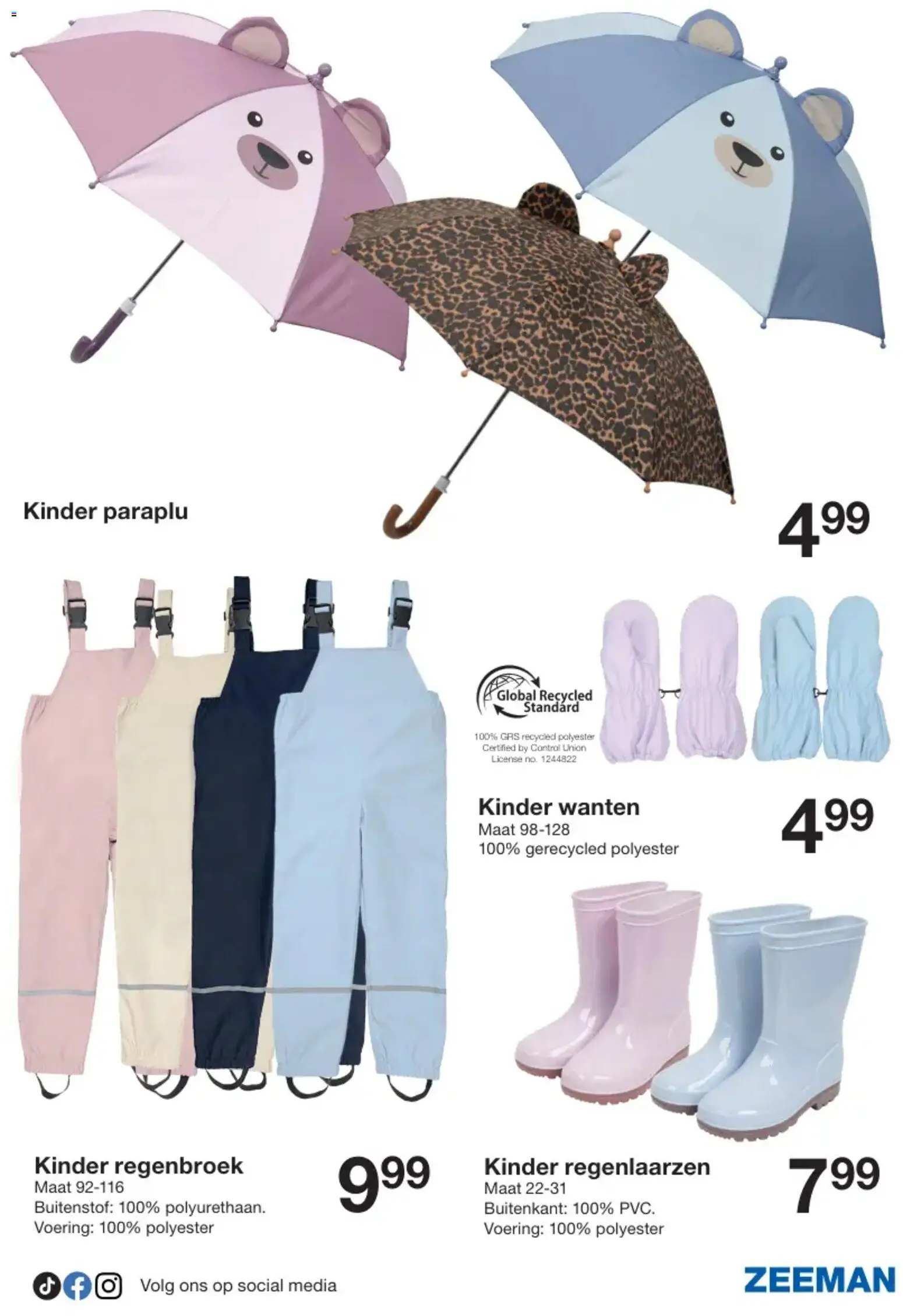 {H1} | Pagina: 9 | Producten: Paraplu, Kinder, Regenlaarzen