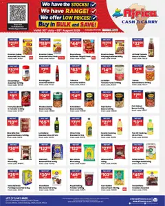 Africa Cash & Carry specials catalogue – valid from 30/07/2026 | Page: 27