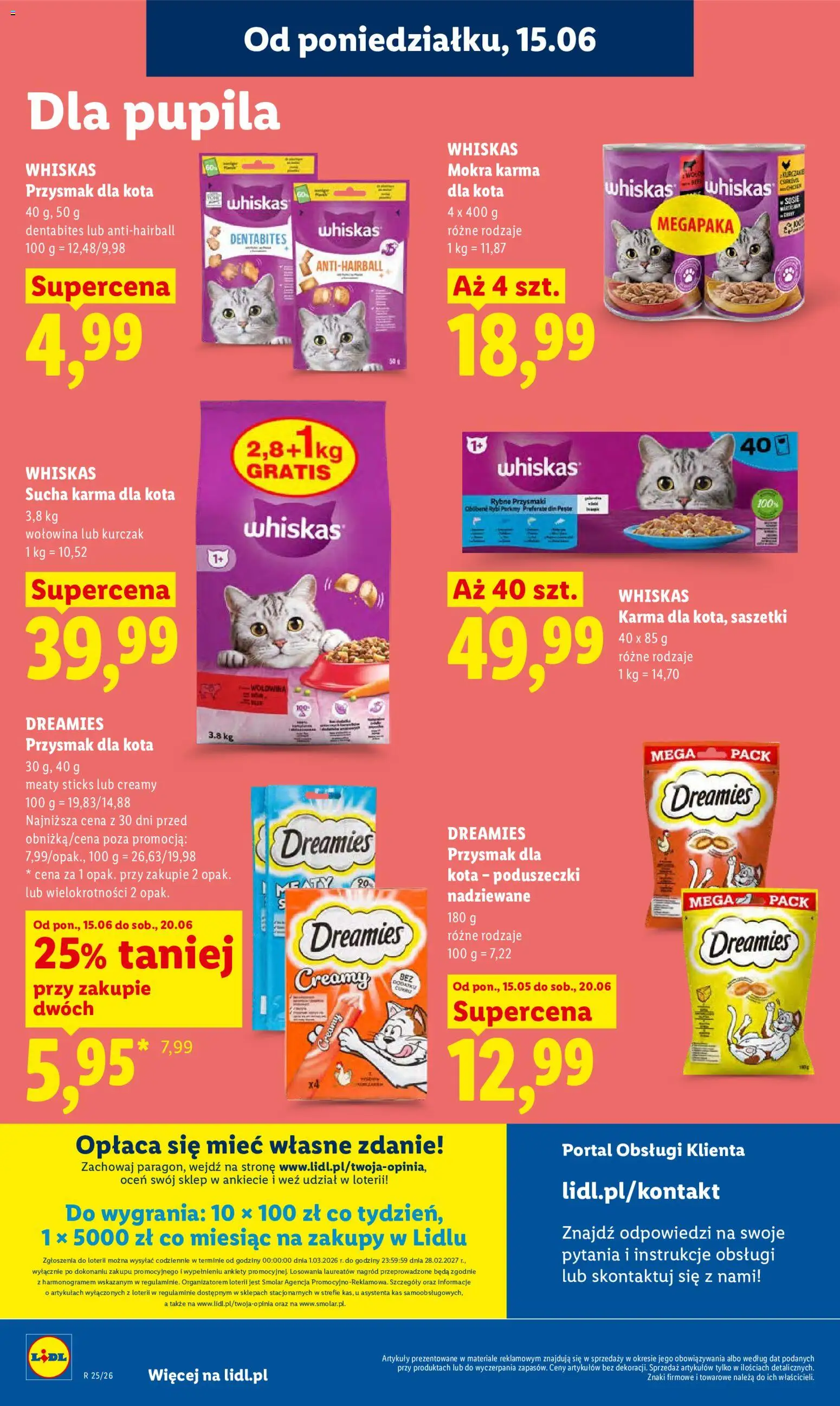 Lidl Polsko leták od 15.06.2026 | Strana: 96 | Produkty: Whiskas