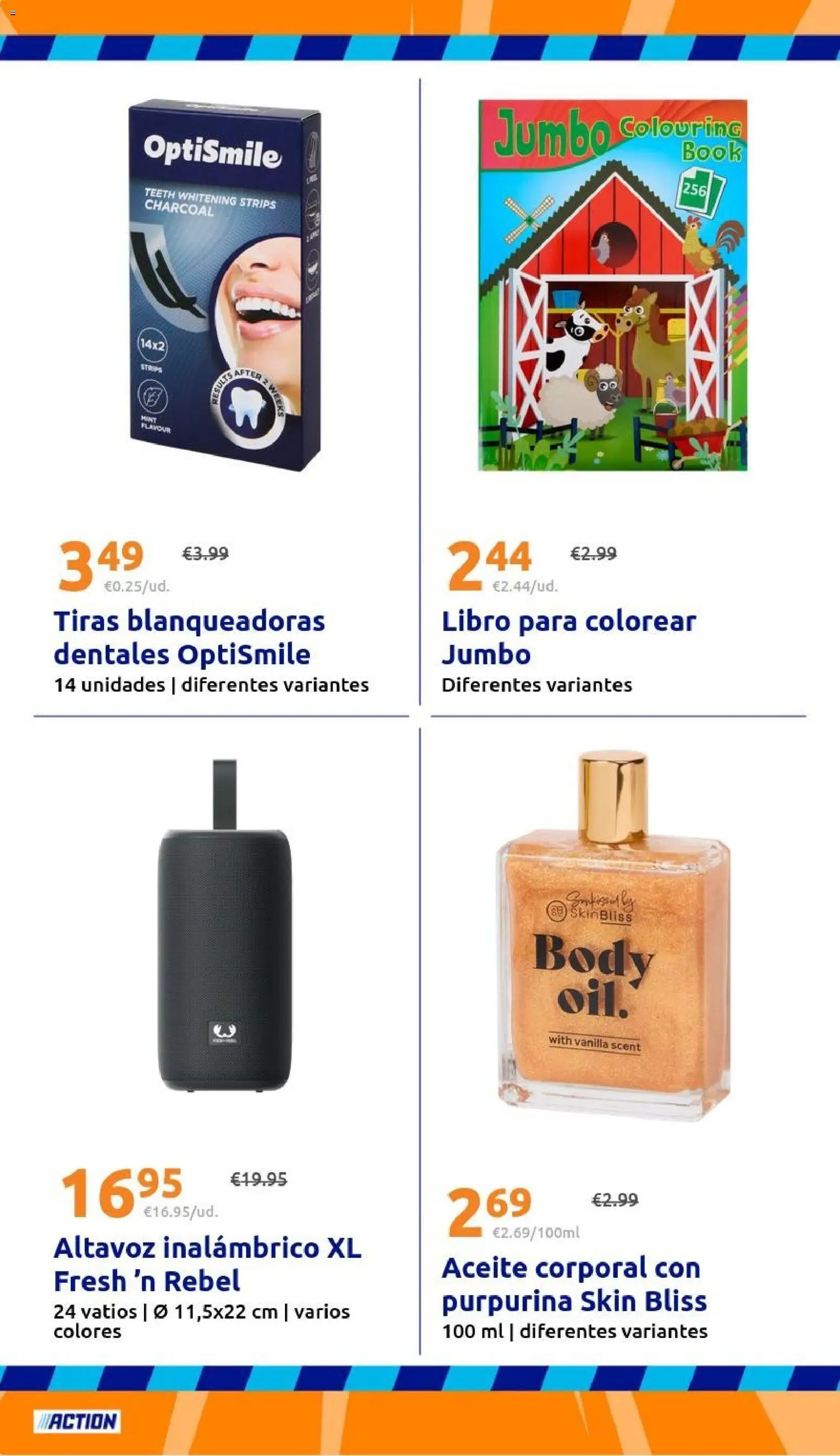 Action folleto │ válido desde el 06.05.2026 | Página: 22 | Productos: Aceite, Aceite corporal, Altavoz, Body