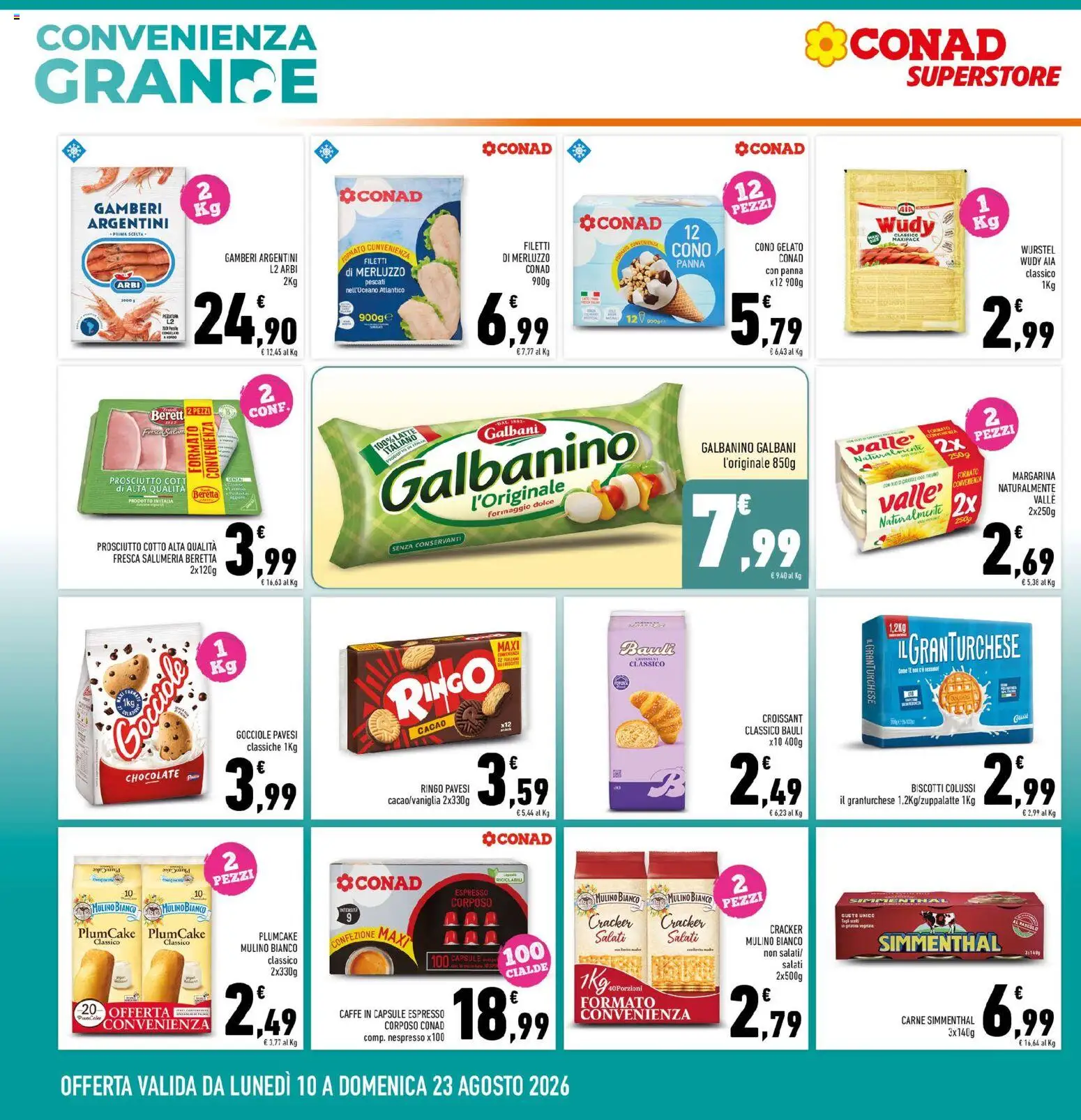 Volantino Conad del 10/08/2026 | Pagina: 2