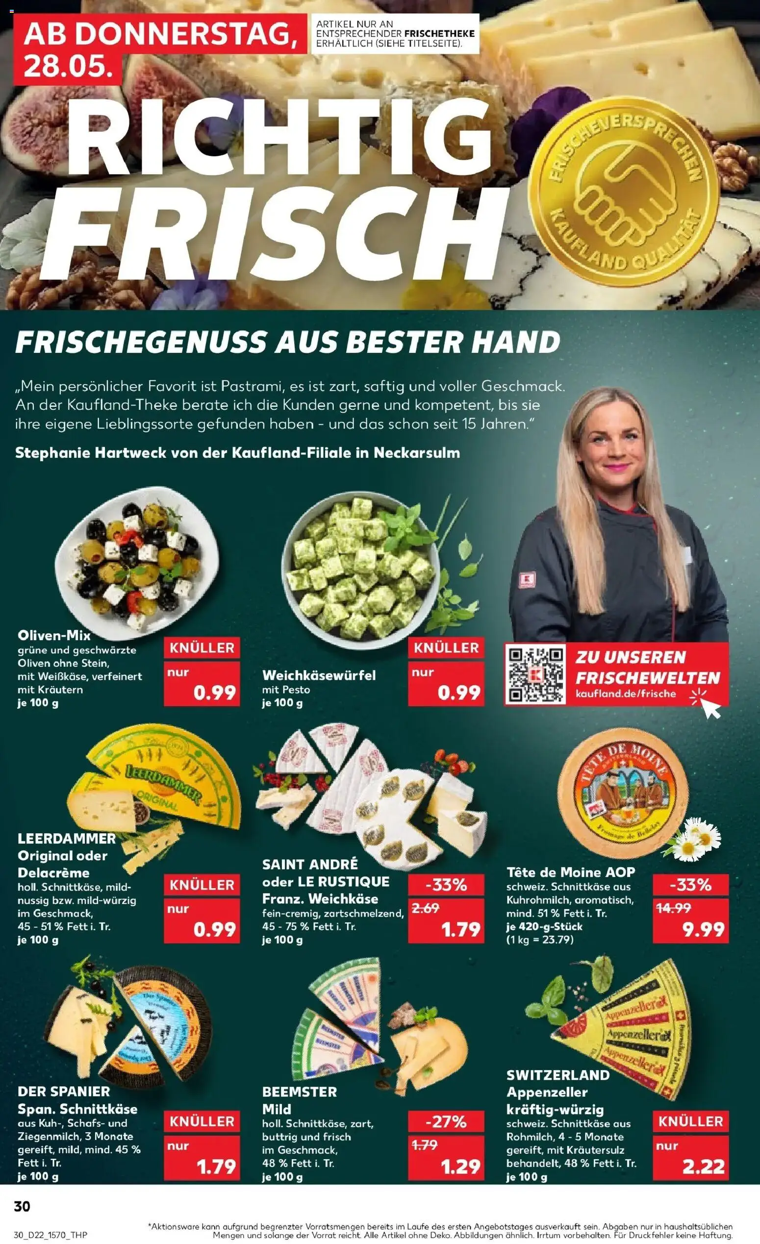Kaufland Prospekt Bitburg – gültig ab 28.05.2026 | Seite: 30 | Produkte: Leerdammer