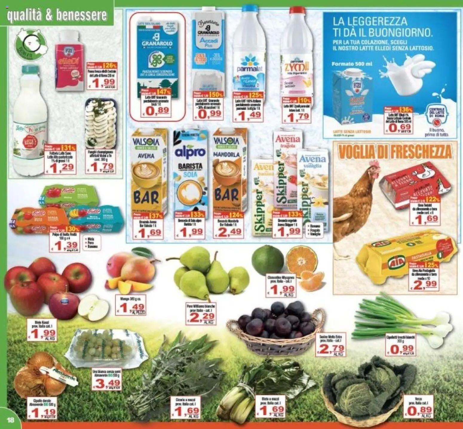 Volantino CTS del 23/09/2026 | Pagina: 16 | Prodotti: Mandorla, Latte, Latte senza lattosio, Senza lattosio