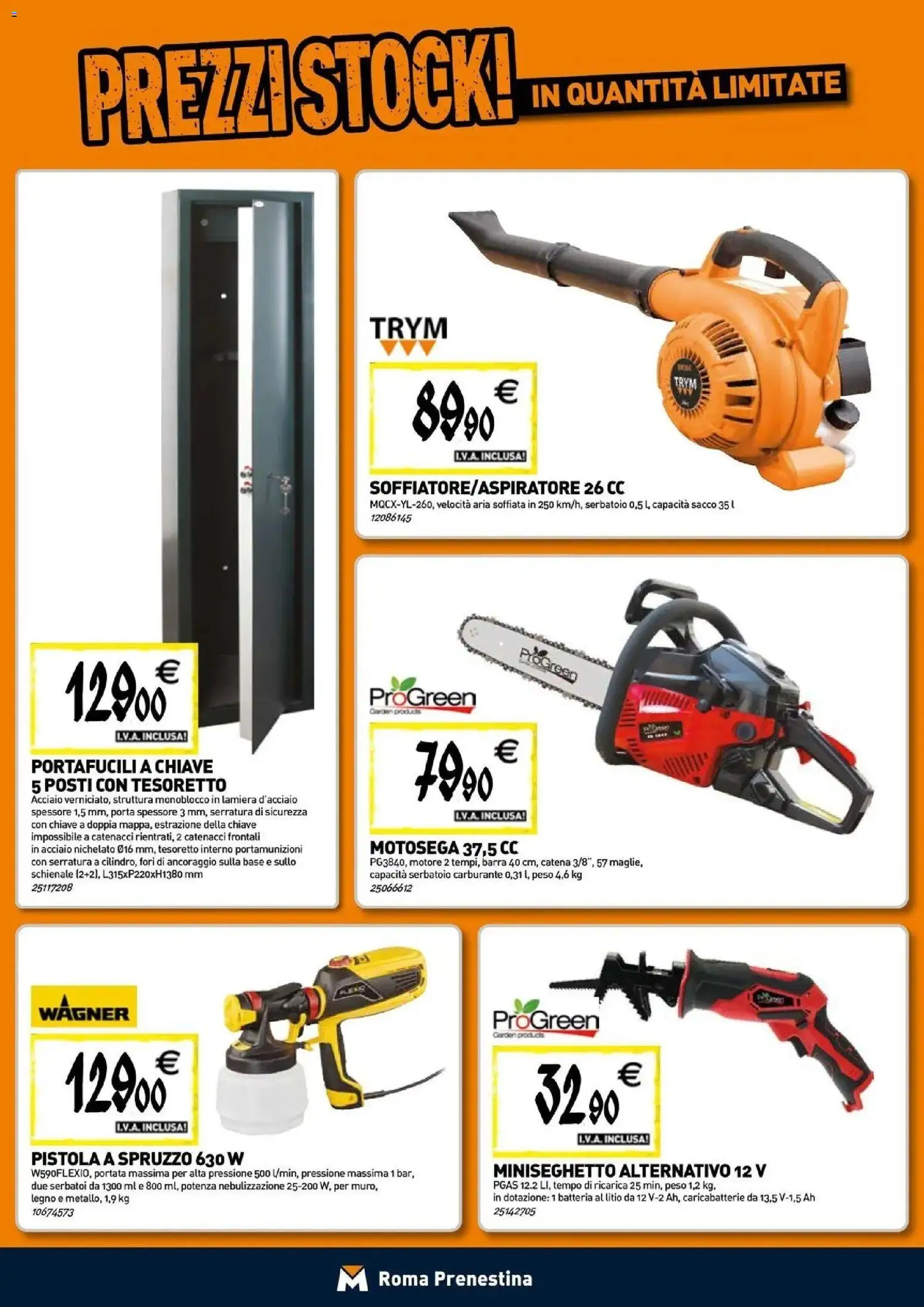 Nuovo TECNOMAT catalogo Roma dal 24/09/2026 > offerte anteprima 🛍️ | Pagina: 19 | Prodotti: Porta, Motosega, Batteria, Caricabatterie