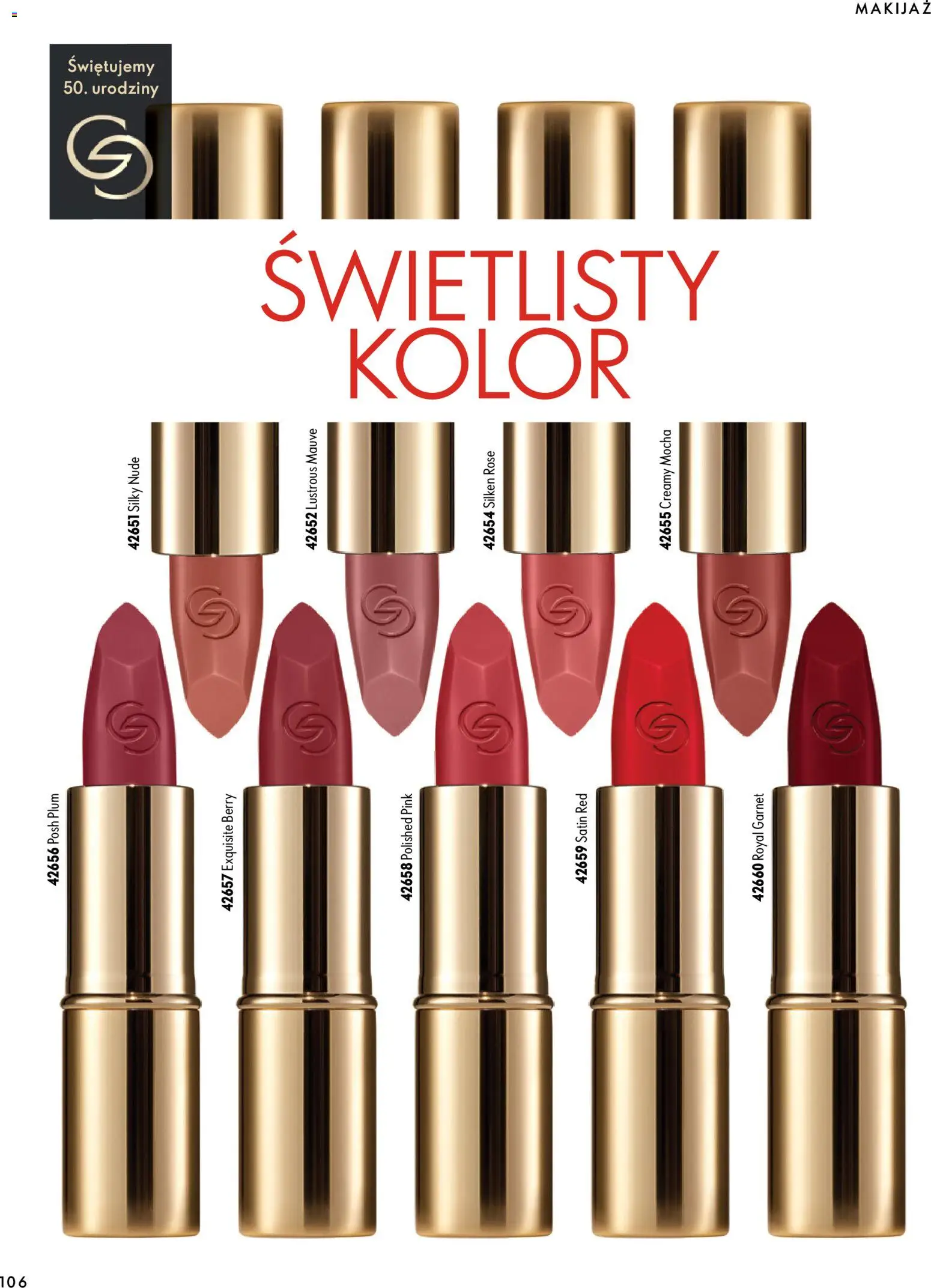 Oriflame Katalog 14 2026 od 30.09.2026 | Strona: 106 | Produkty: Makijaż