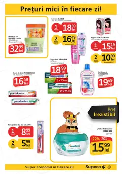 Ofertele Supeco valabile de la 01.10.2026 | Pagină: 13 | Produse: Cremă hidratantă, Cremă, Pastă de dinți, Apă