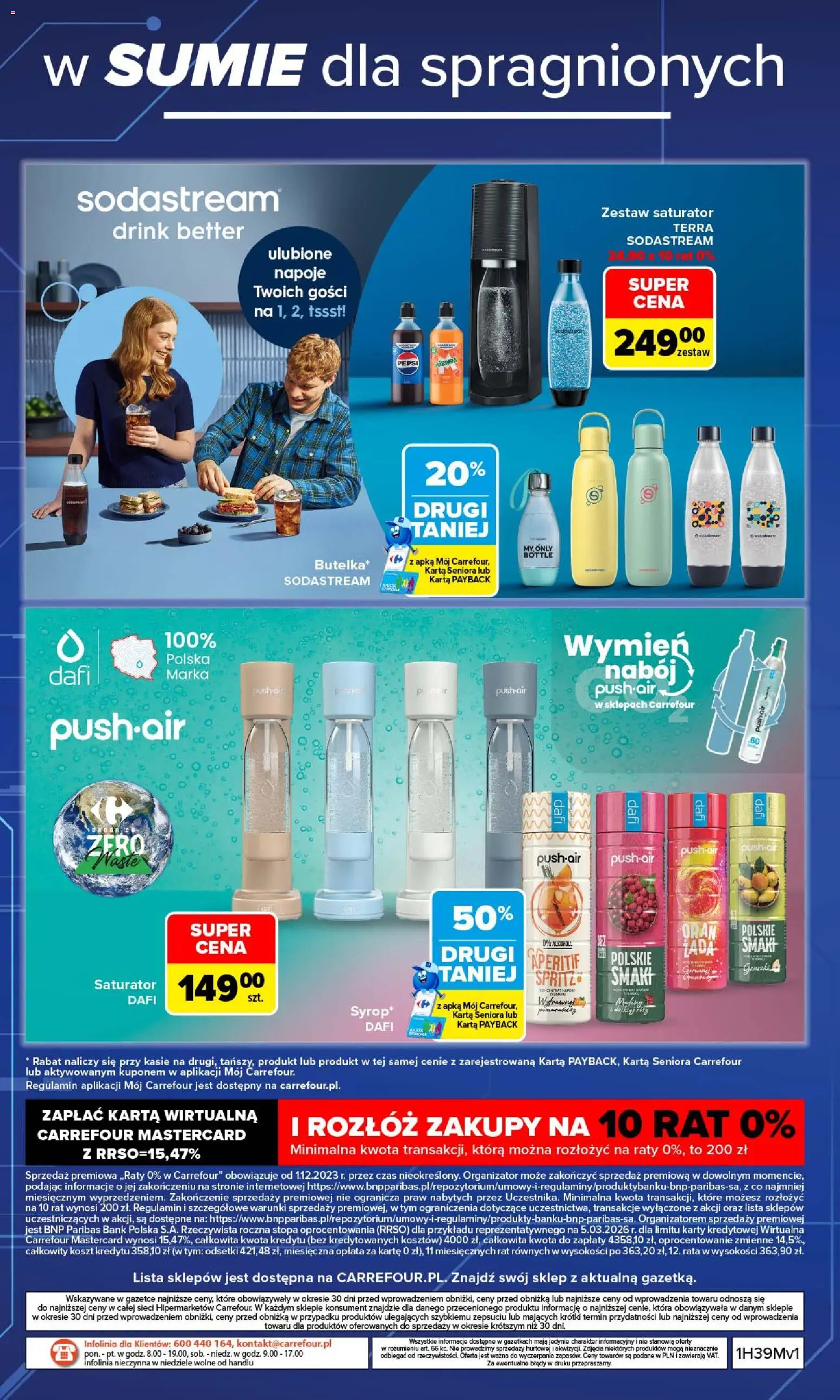 Carrefour gazetka - Multimedia dla każdego od 21.09.2026 | Strona: 12 | Produkty: Syrop, Napoje, Aperitif, Alkohol