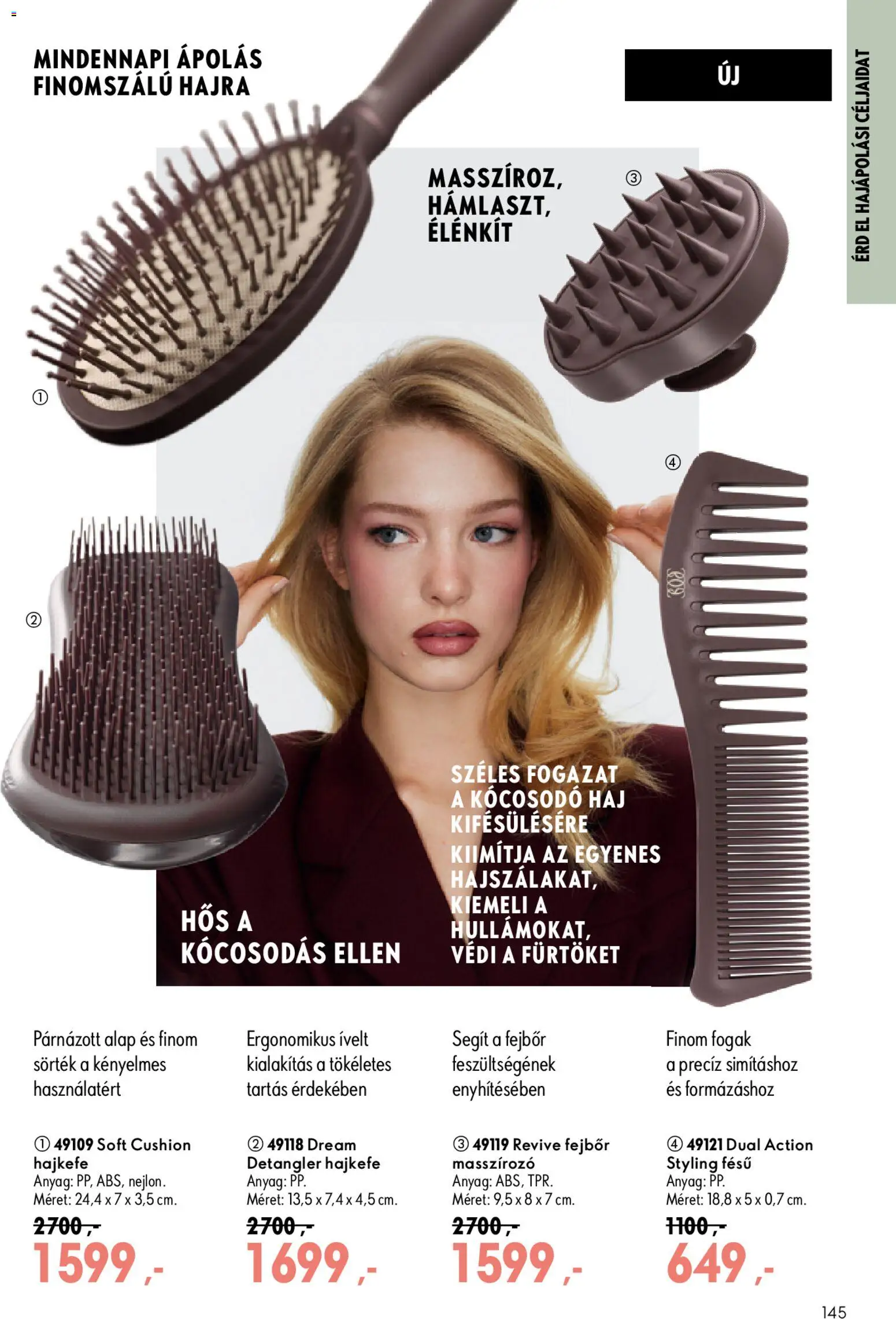 Oriflame akciós ujság - amely érvényes a következő dátumtól: 2026.09.09. | Oldal: 145 | Termékek: Fogak, Fésű