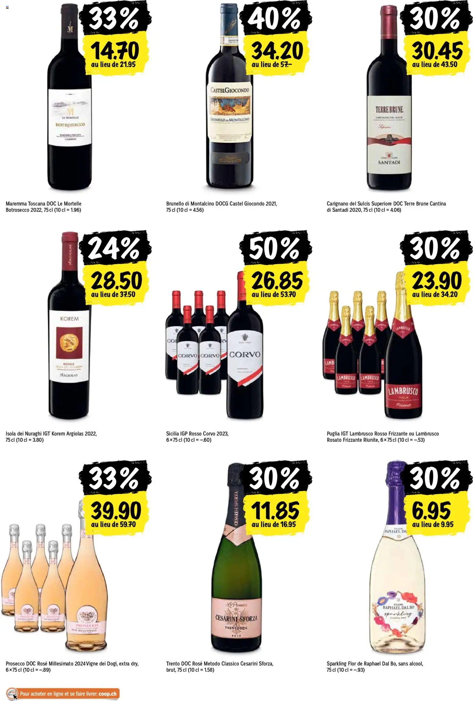 Coop aktionen FR – gültig ab 20.08.2026 | Seite: 25 | Produkte: Rouge, Prosecco