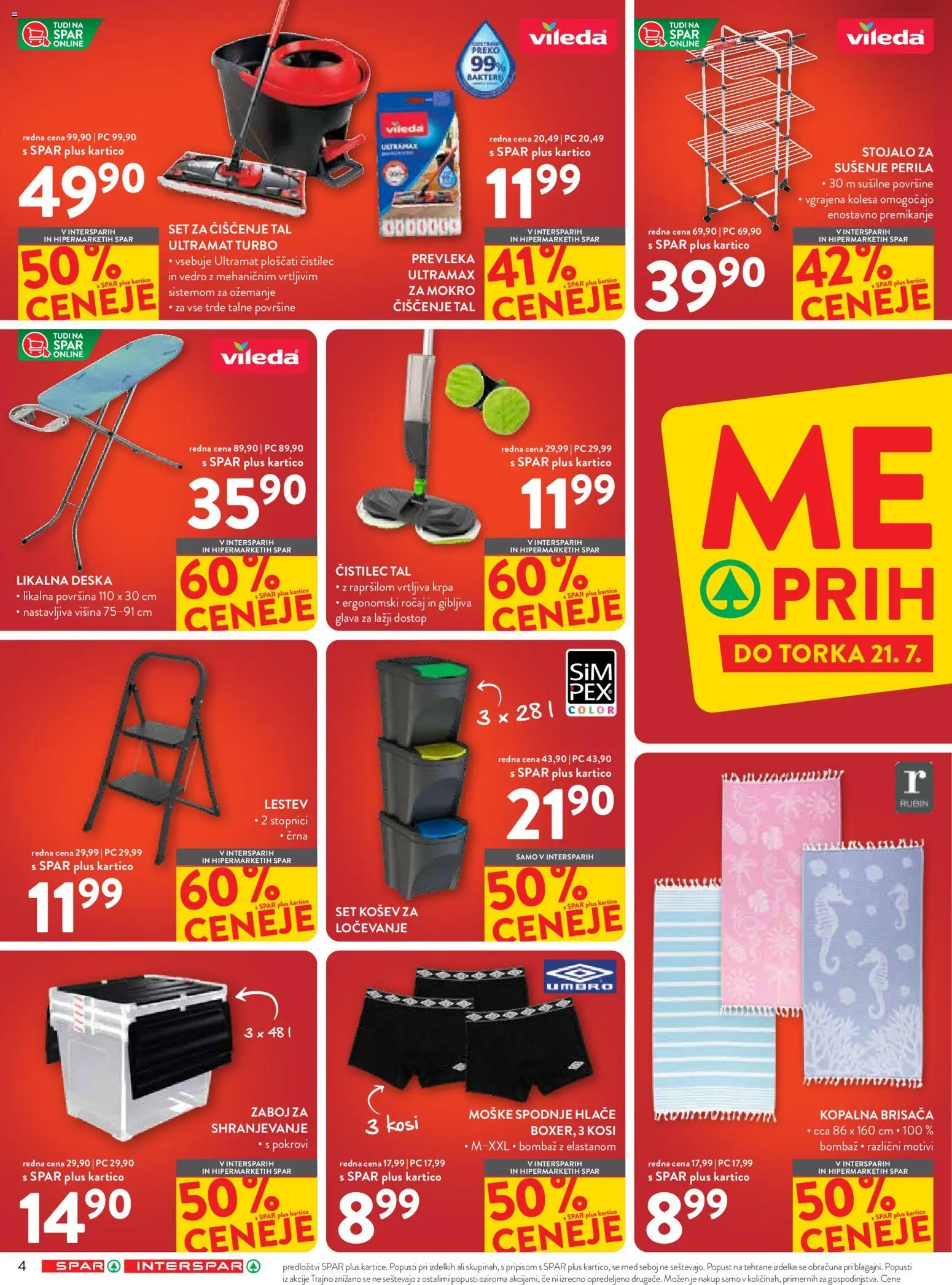 Novi Spar katalog ponudbe – veljaven od 08.07.2026 | Stran: 4