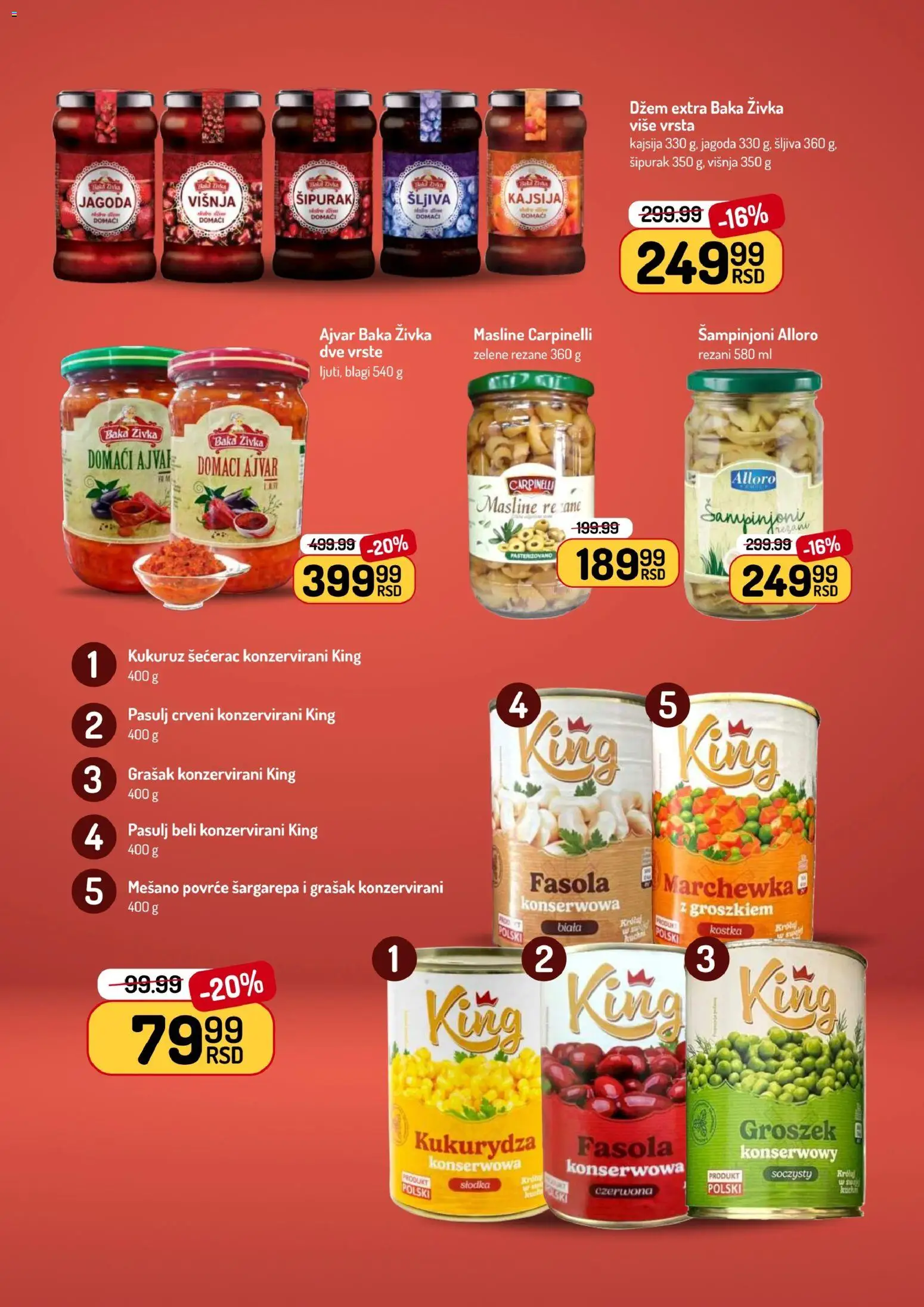 Aman katalog - važi od 20.07.2026 | Strana: 15 | Proizvode: Šargarepa, Pasulj, Kukuruz, Šljiva