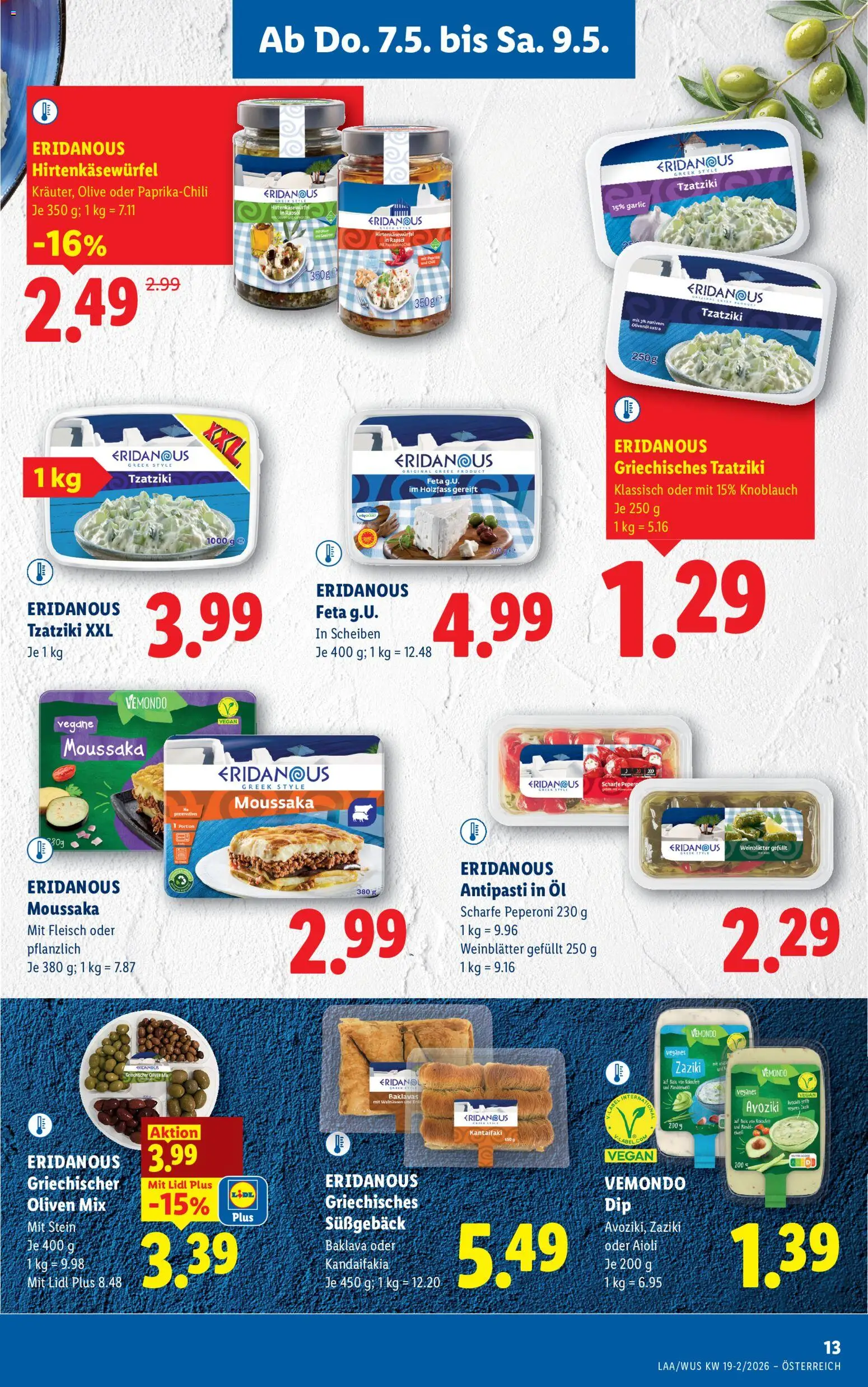 Lidl Flugblatt - Oberpullendorf, Güssing, Oberwart gültig ab 07.05.2026 | Seite: 15 | Produkte: Knoblauch, Szeder, Öl