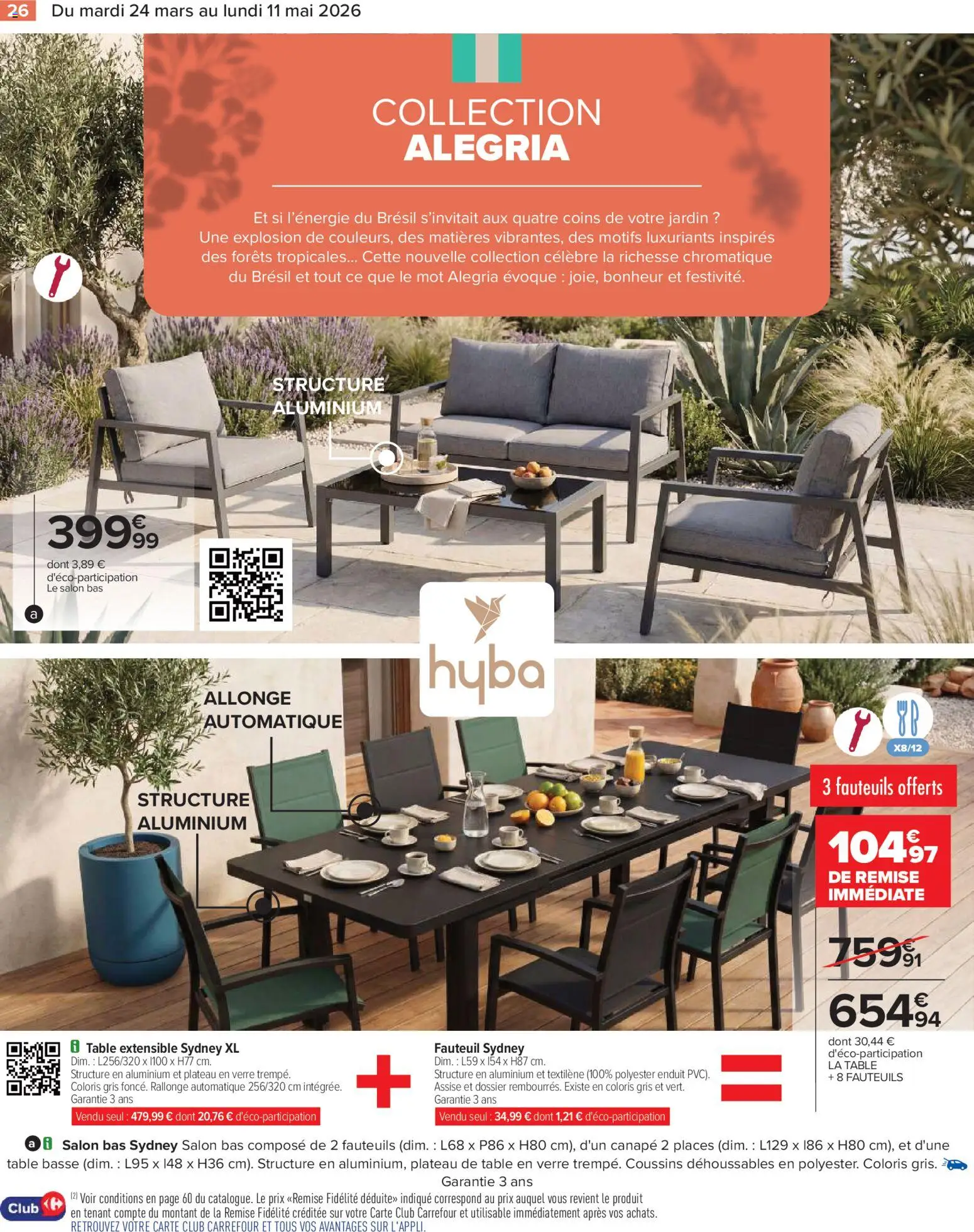 {H1} | Page: 26 | Produits: Plateau, Table extensible, Table basse, Table