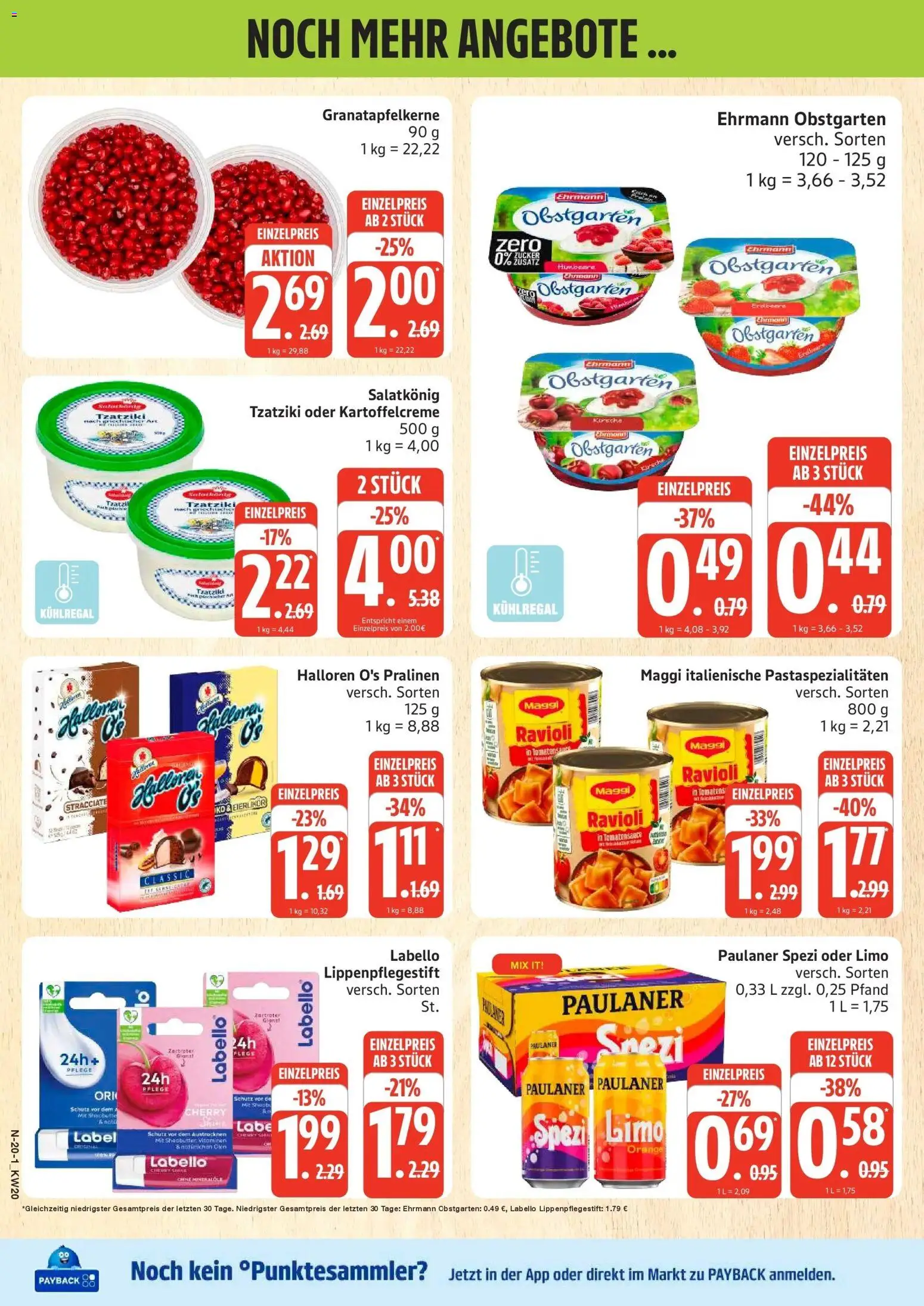 Marktkauf Prospekt Schleswig	 – gültig ab 10.05.2026 | Seite: 20 | Produkte: Maggi, Paulaner spezi, Himbeere, Paulaner