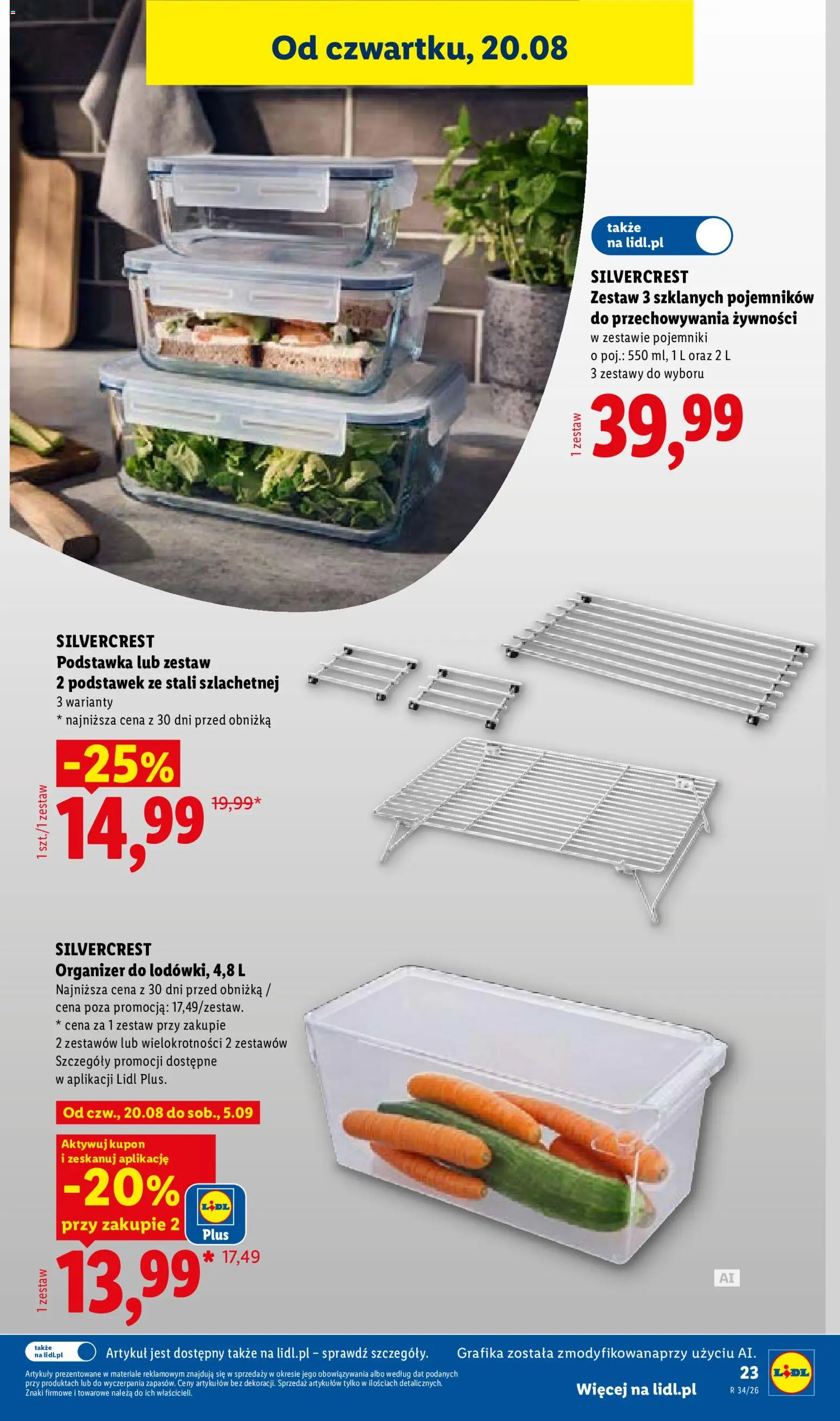Lidl Polsko katalog od 17.08.2026 | Strana: 35 | Produkty: Organizér