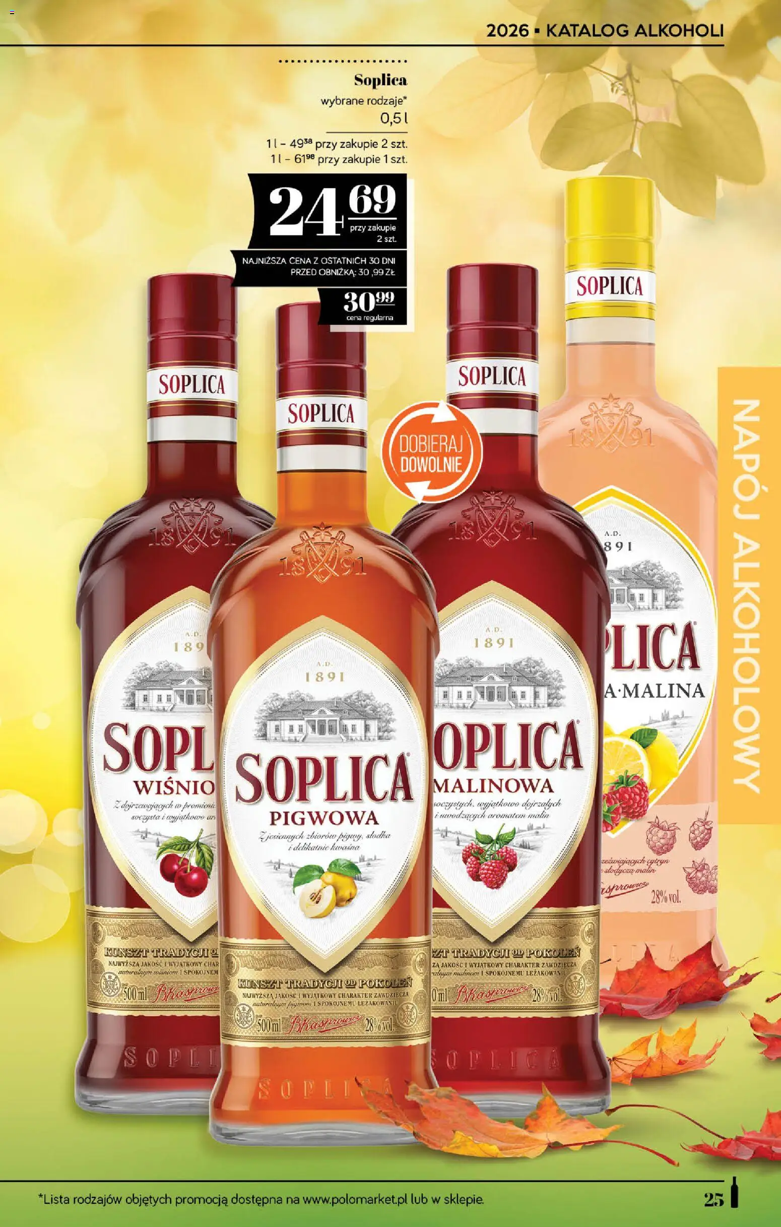 POLOmarket katalog - Alkoholi od 24.09.2026 | Strona: 25 | Produkty: Soplica