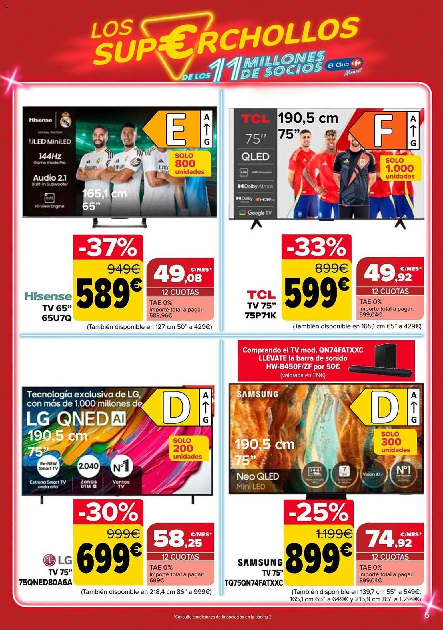 Carrefour Los Super Chollos │ válido desde el 12.05.2026 | Página: 5 | Productos: Καλαμάρι, Audio