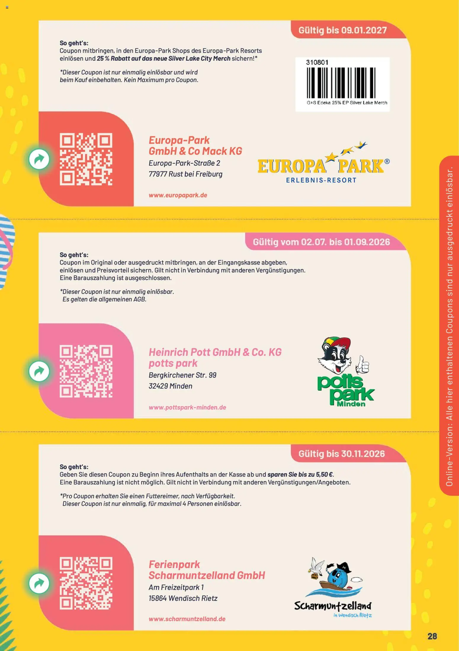Edeka Super Sommer Spar-Pass 2026 – gültig ab 23.08.2026 | Seite: 29