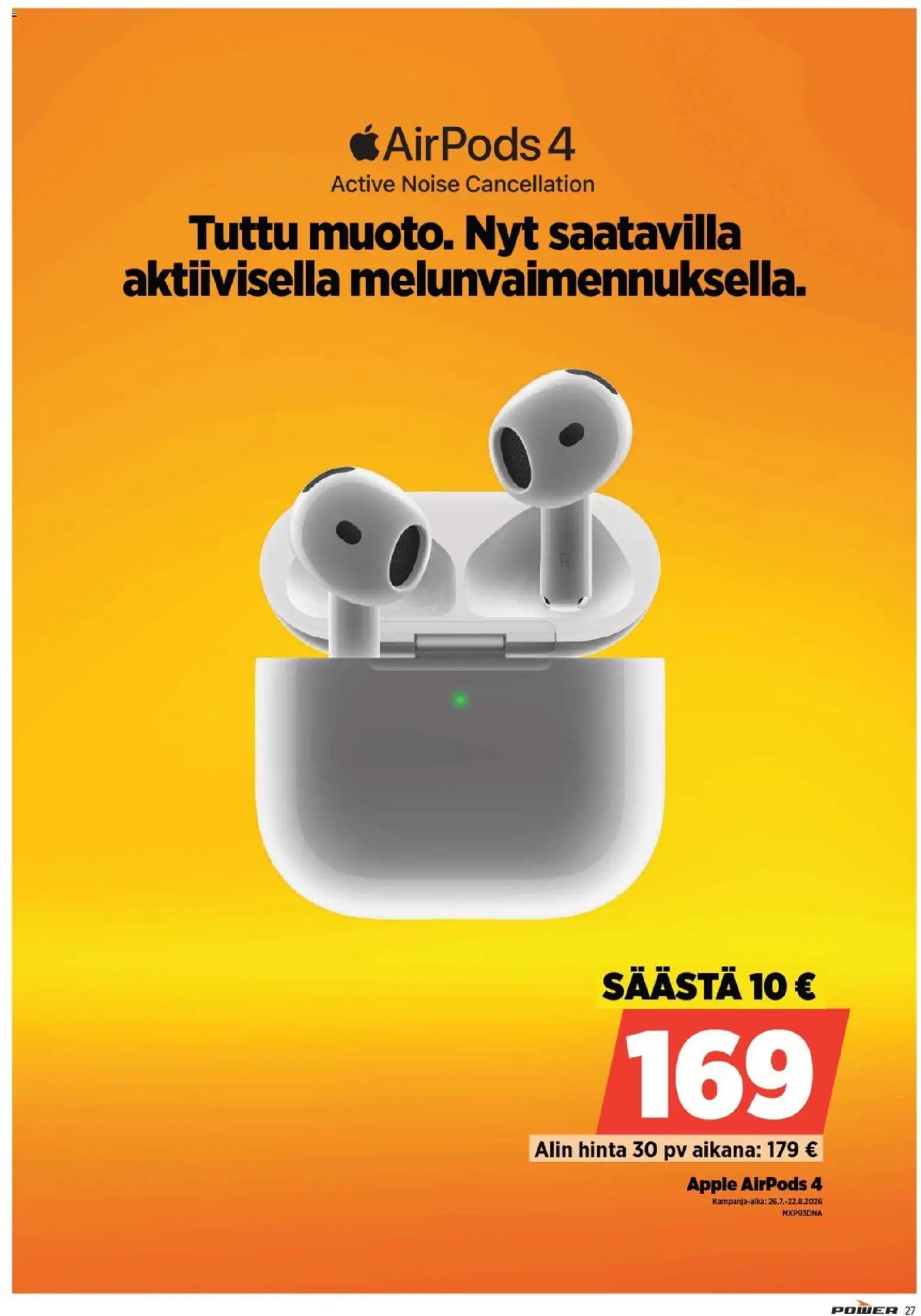 Power tarjoukset – voimassa 10/08/2026 alkaen | Sivu: 27