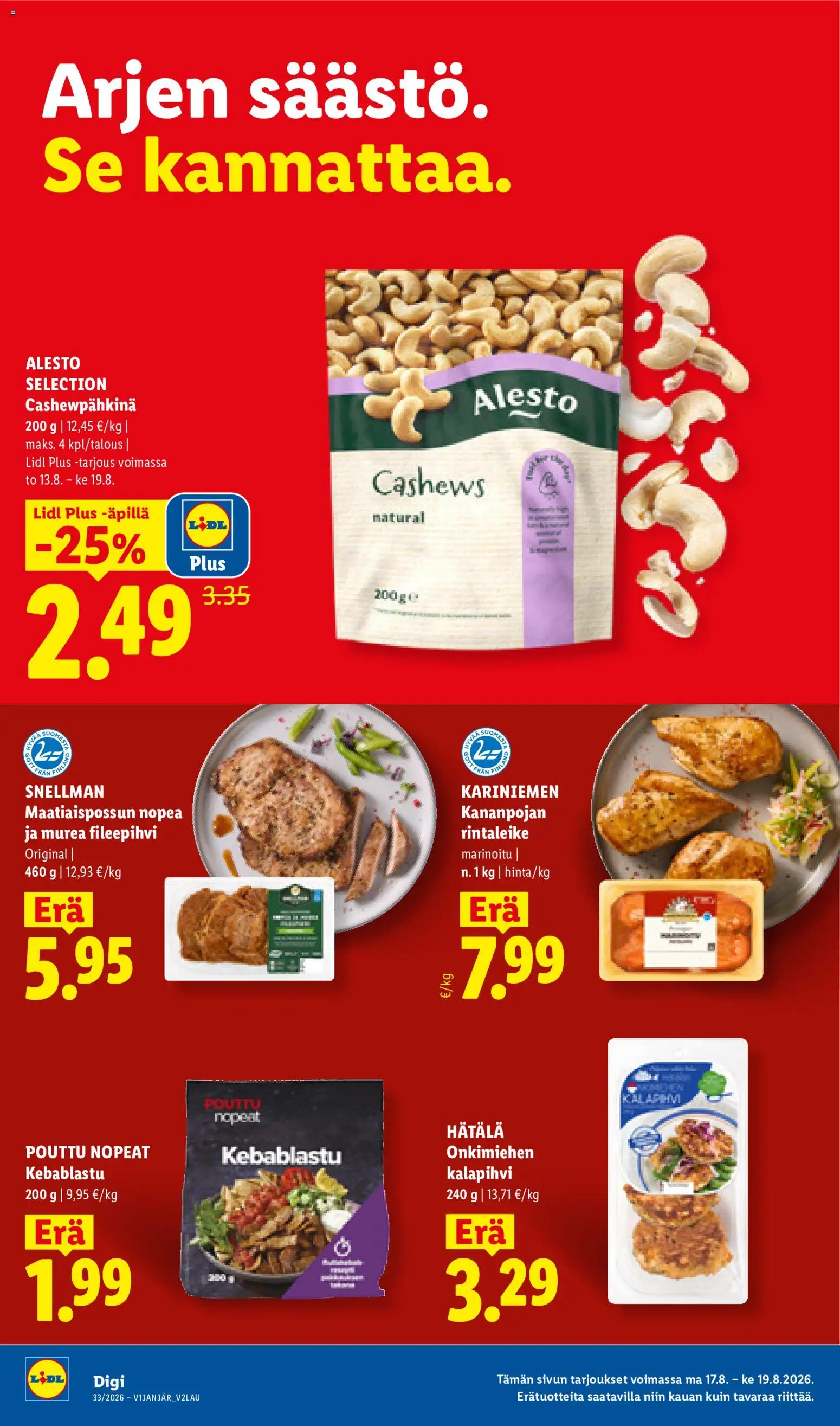 Lidl tarjoukset - Rovaniemi – voimassa 17/08/2026 alkaen | Sivu: 4
