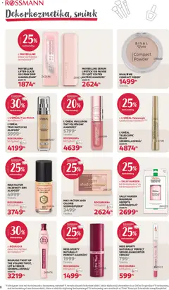 BOURJOIS TWIST UP THE VOLUME TWIST, LIFT & FREEZE SZEMPILLASPIRÁL¹, Szempillaspirál - amely érvényes a következő dátumtól: 04.05.2026 | Oldal: 10