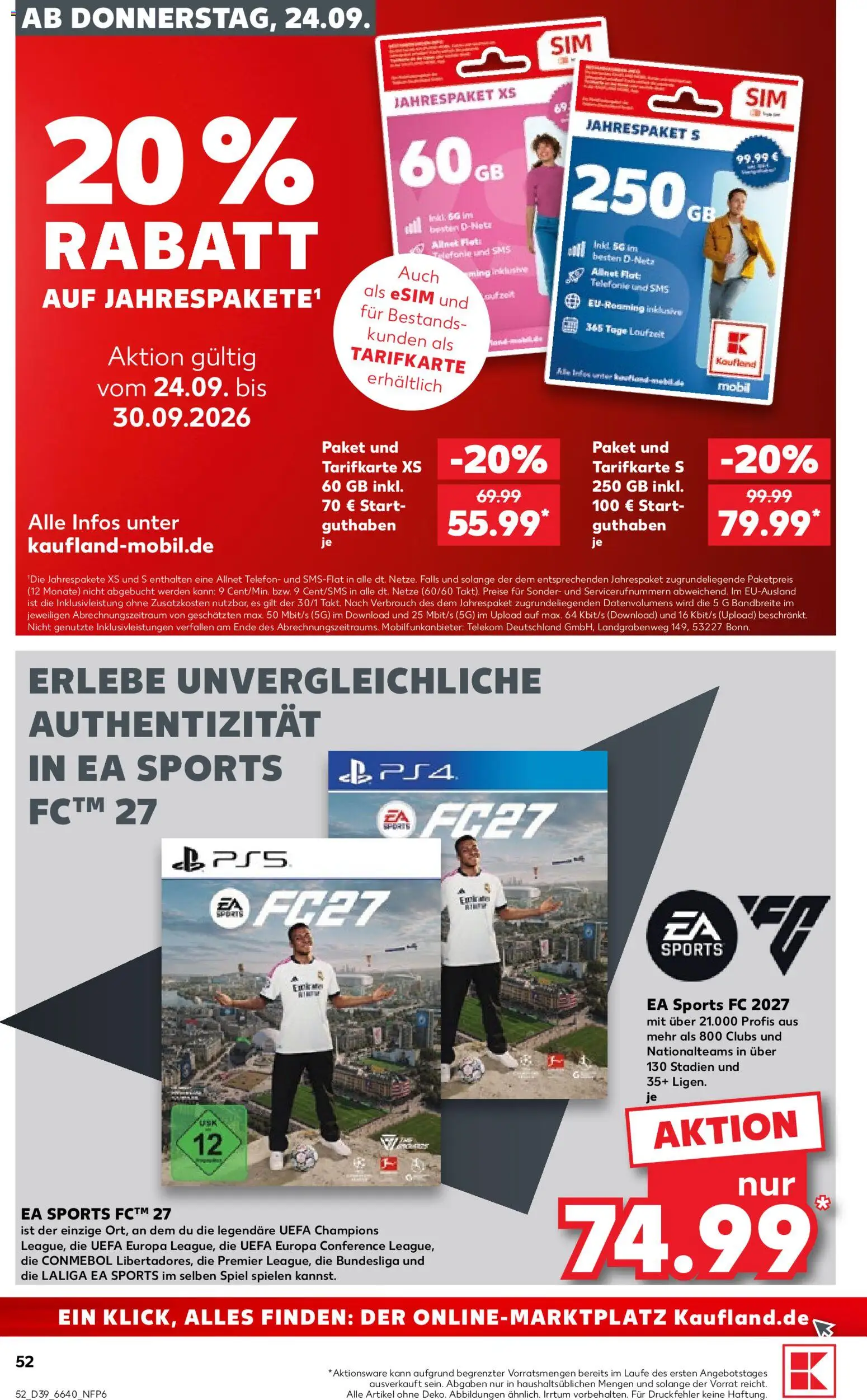 Kaufland Prospekt – gültig ab 24.09.2026 | Seite: 54