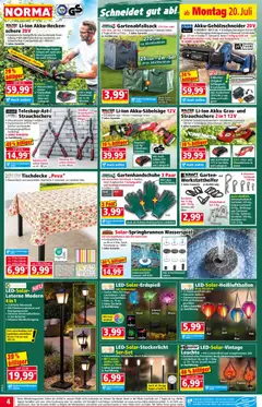 Norma Prospekt ab 20.07.2026 gültig | Seite: 4 | Produkte: Kocher, Batterien, Ladegerät