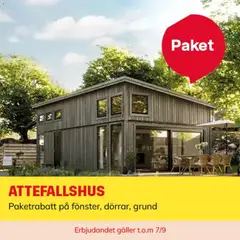 ByggMax erbjudanden - Förhandsvisning av reklamblad från butik ByggMax aktuell från 01/09/2026