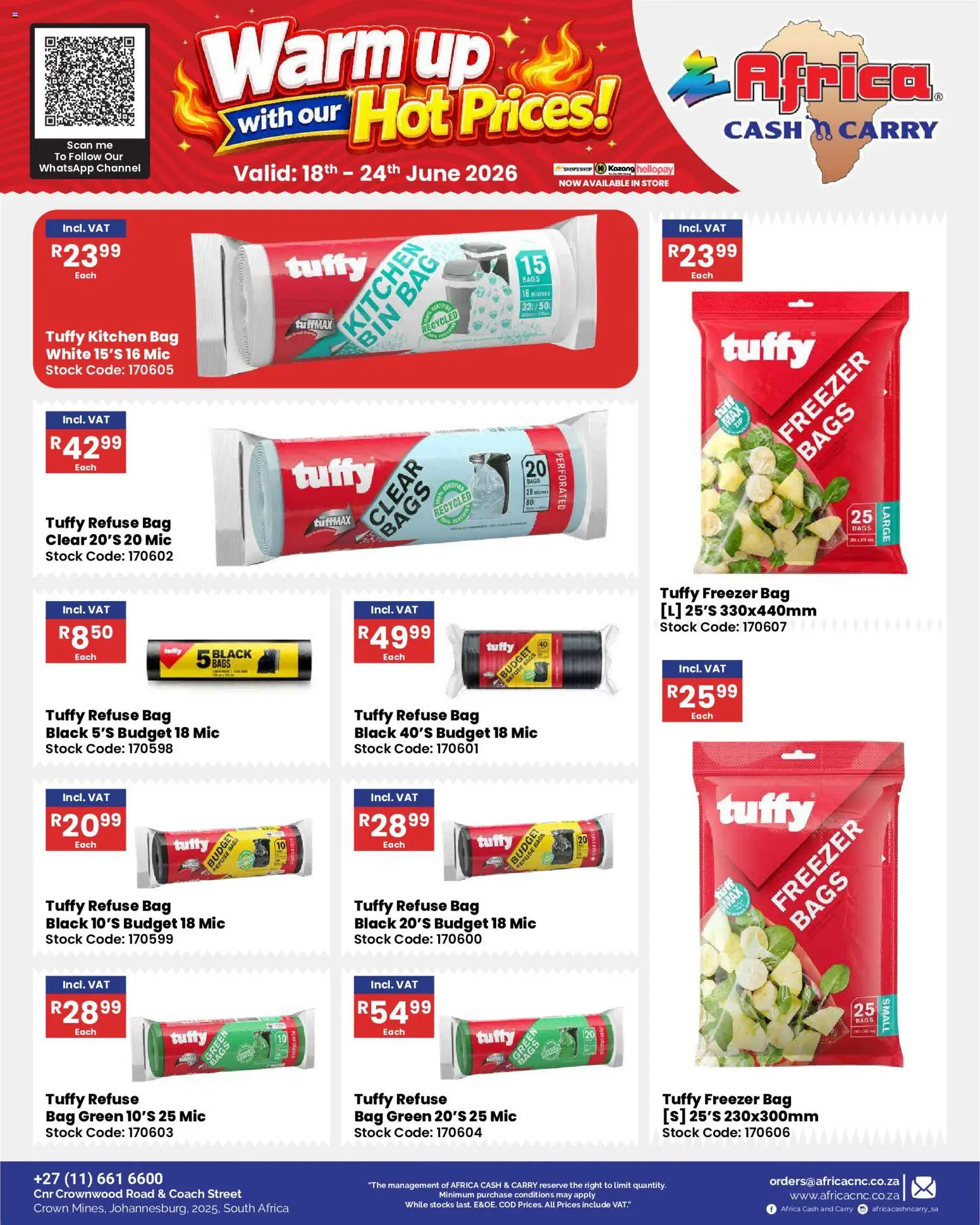 New Africa Cash & Carry catalogue – valid from 18.06.2026 | Page: 47