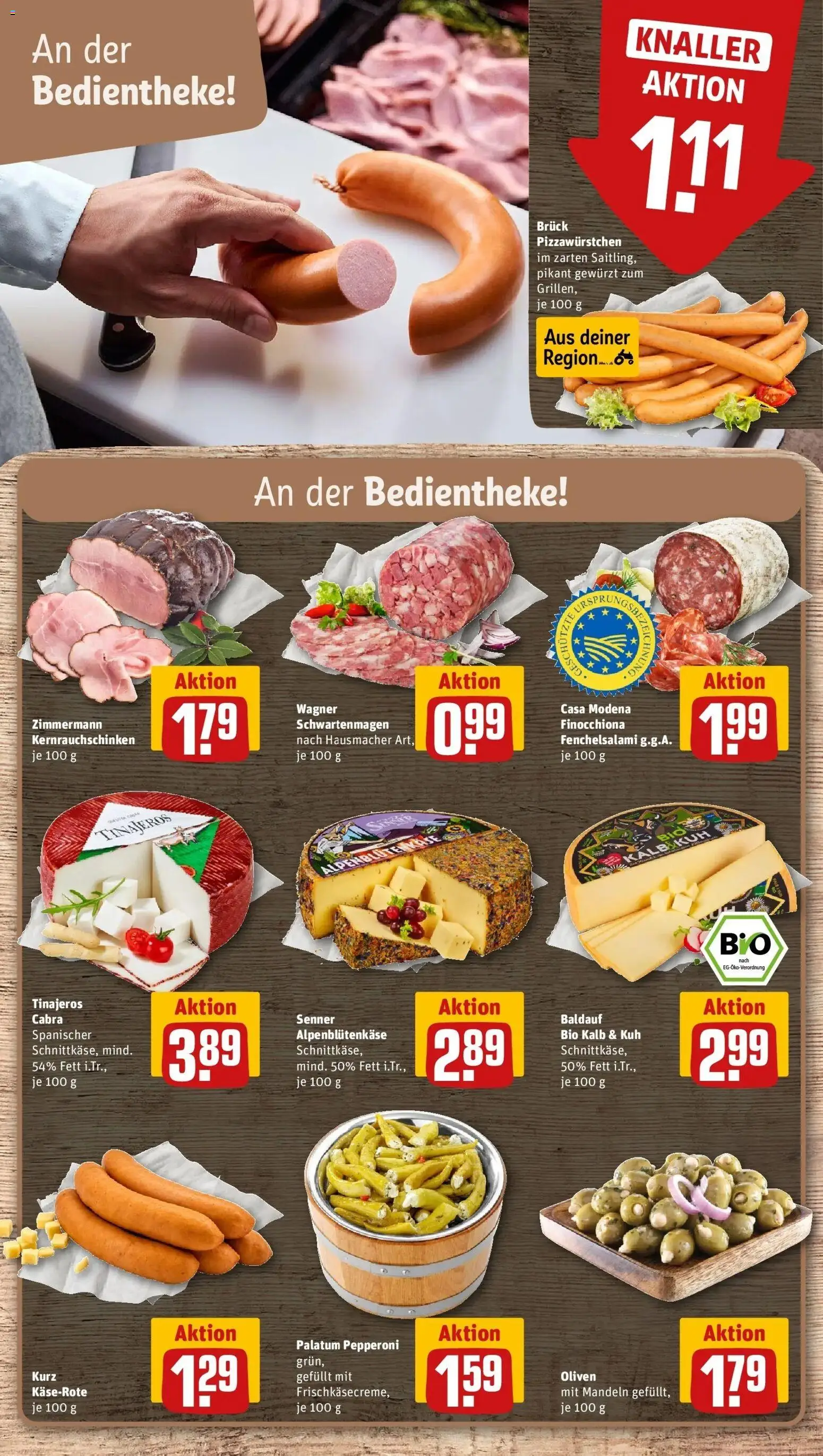 REWE Prospekt ab 10.08.2026 zum Blättern » Angebote | Seite: 9 | Produkte: Mandeln