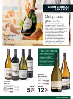 Sligro folder - Voorbeeld van een folder van Sligro, geldig van 11.06.2026 | Pagina: 47 | Producten: Wijn, Fles, La, Druiven