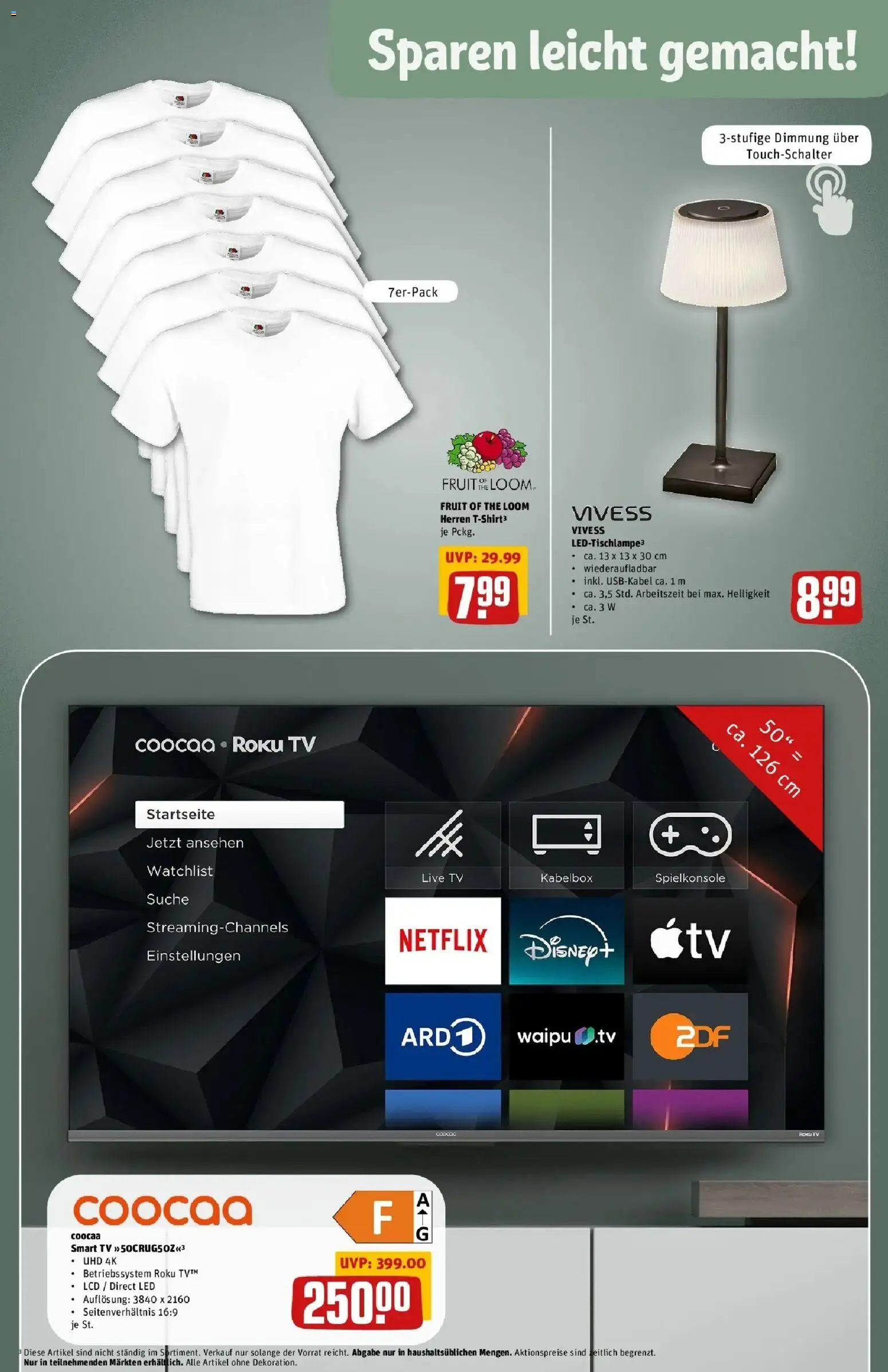 REWE Prospekt ab 07.09.2026 zum Blättern » Angebote | Seite: 29 | Produkte: Spielkonsole, Smart TV, TV